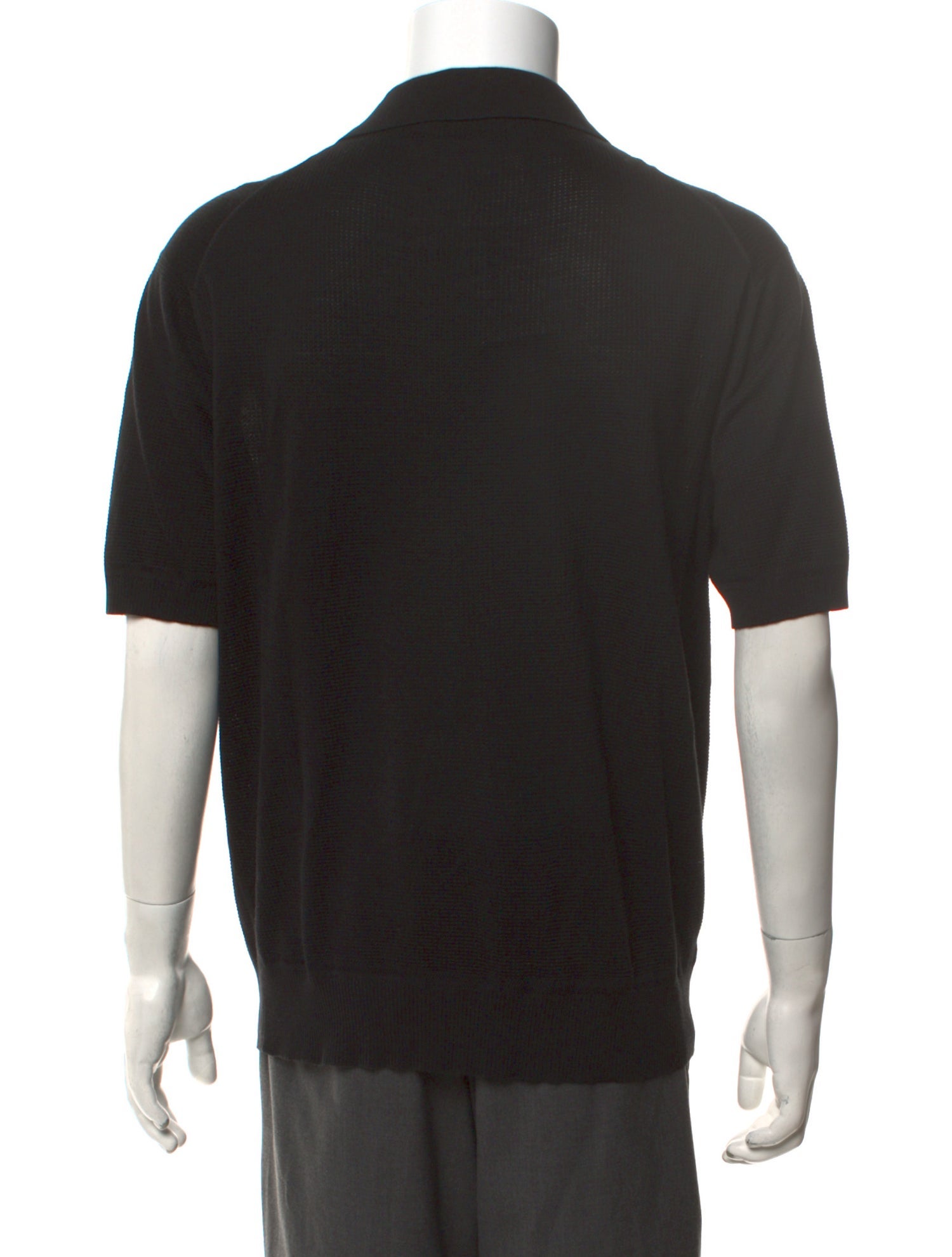 Tom Ford V-Neck Short Sleeve Polo Shirt