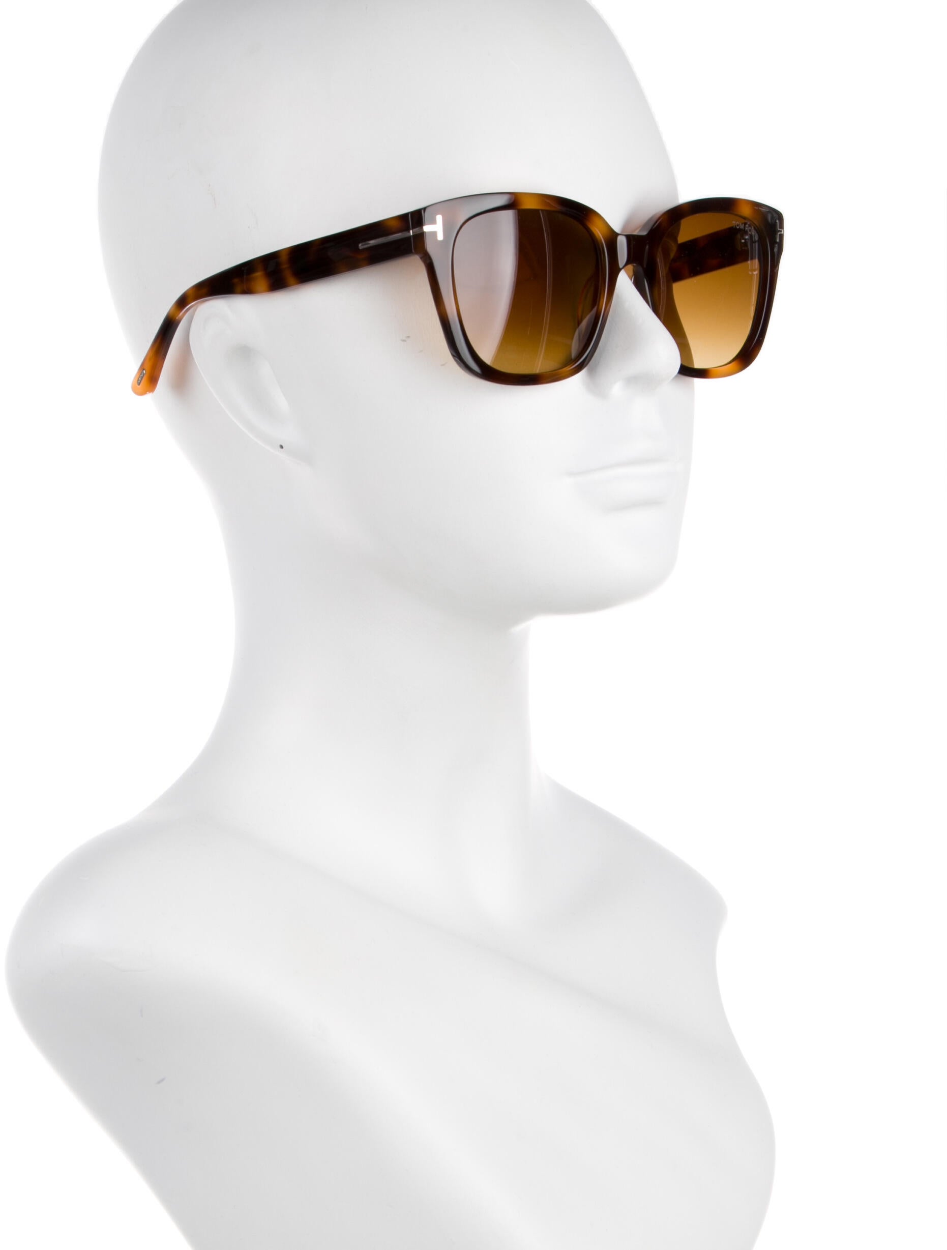 Tom Ford Square Gradient Sunglasses