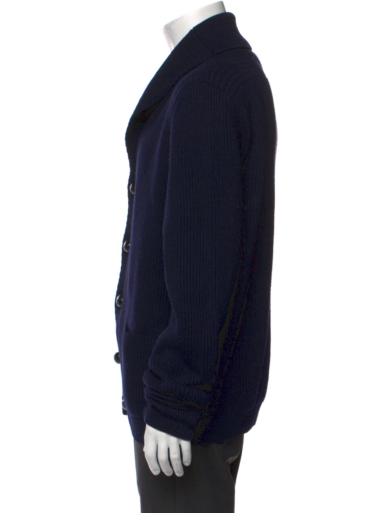 Tom Ford Virgin Wool Collar Cardigan