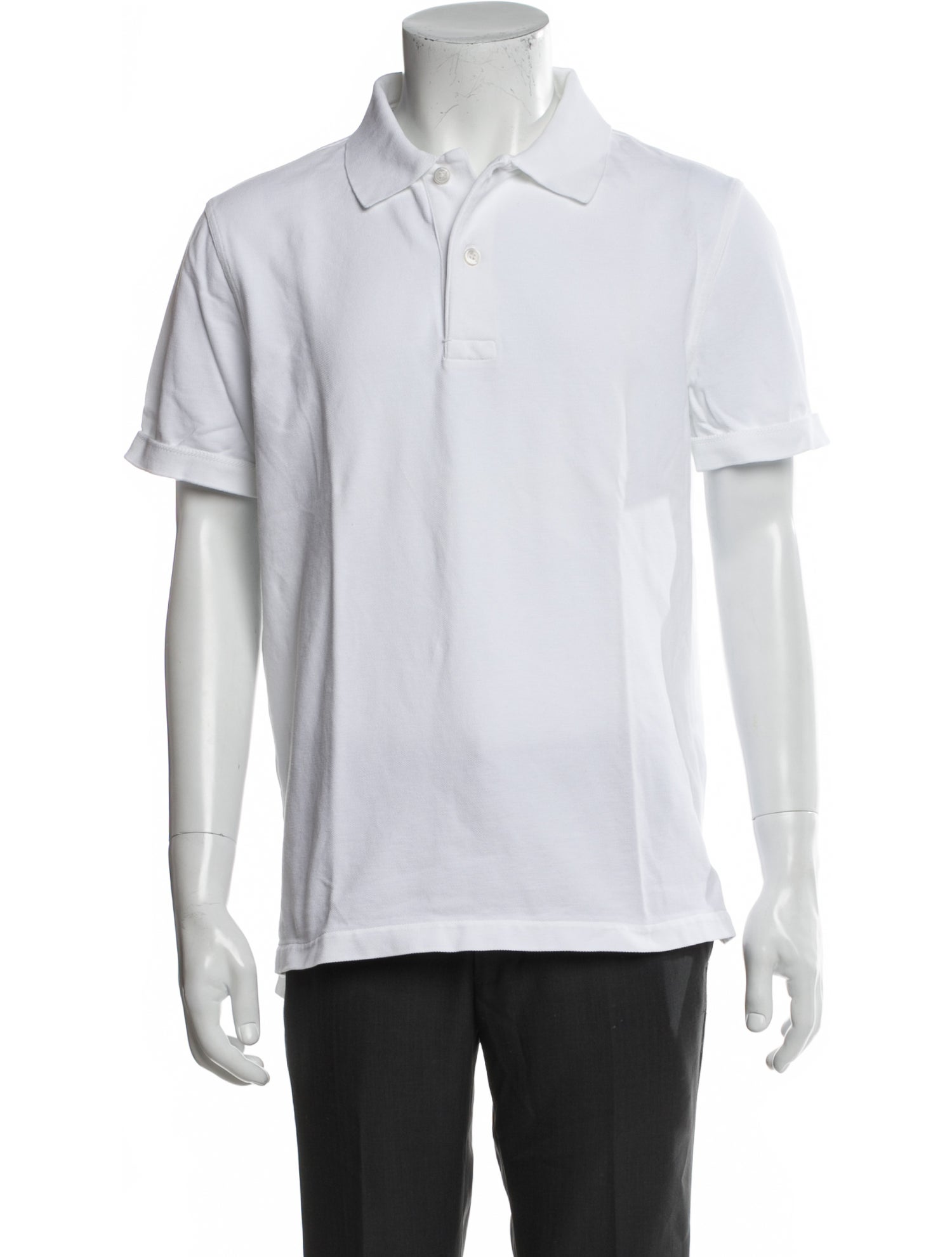 Tom Ford Collar Short Sleeve Polo Shirt