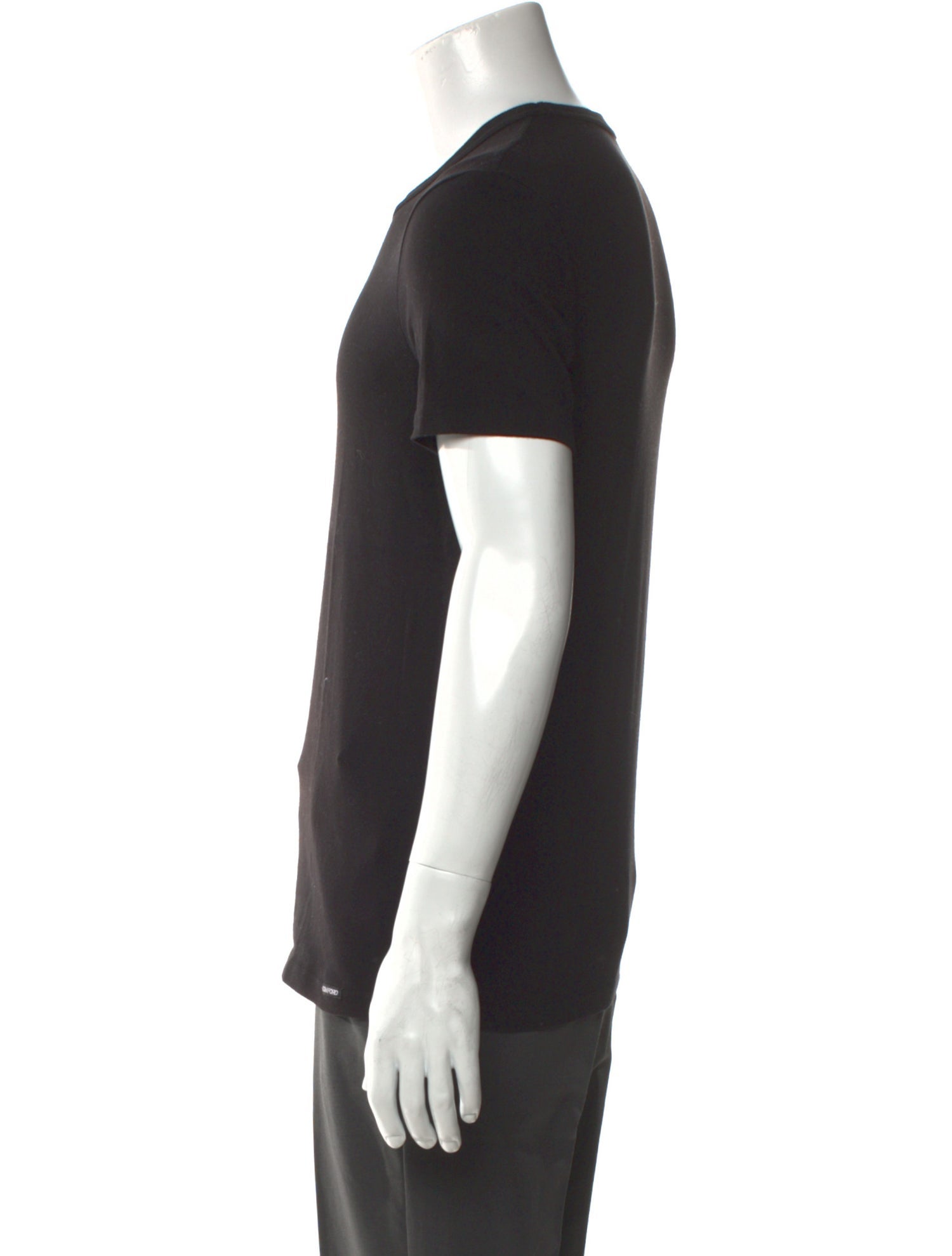Tom Ford Virgin Wool Crew Neck T-Shirt