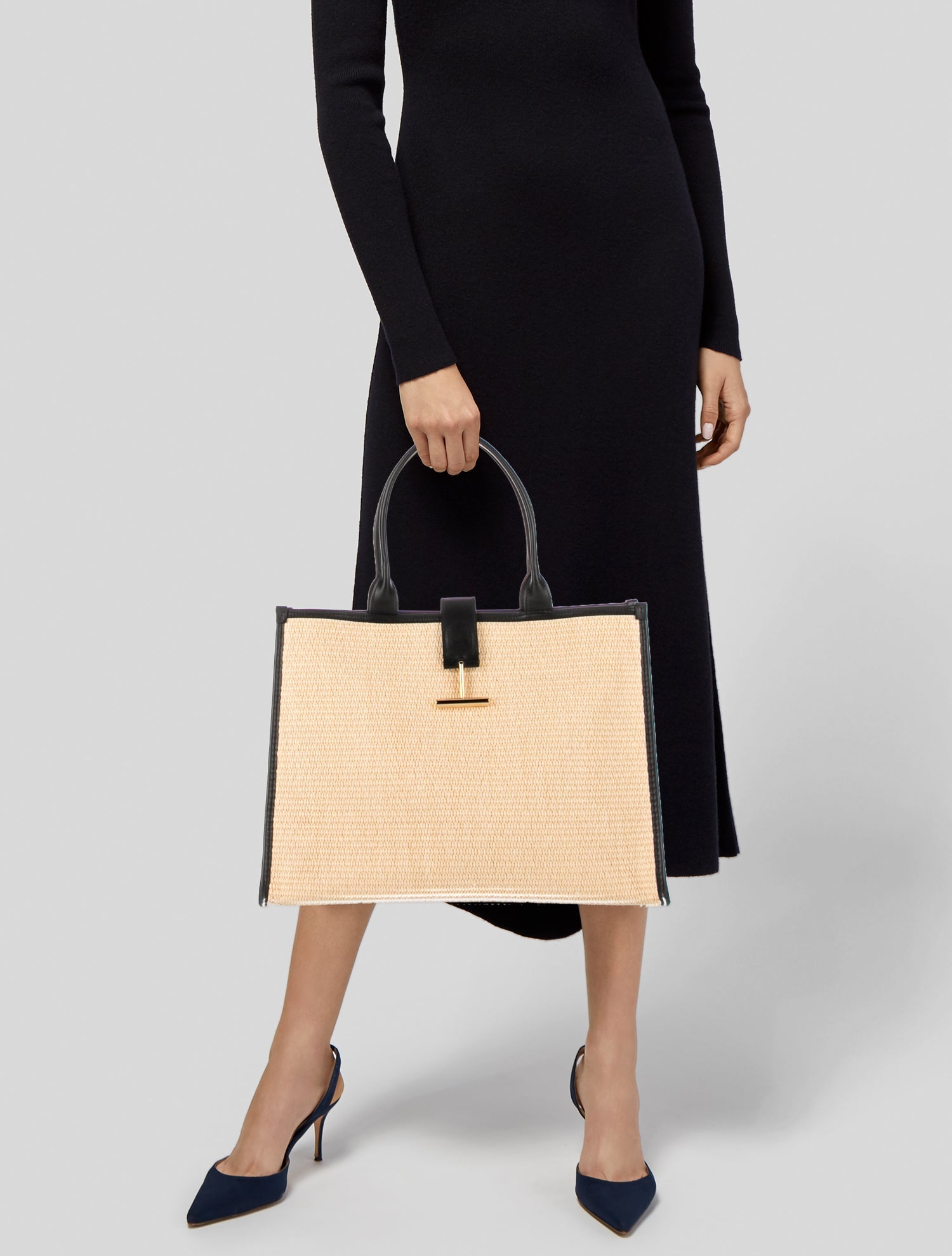 Tom Ford Straw Tote