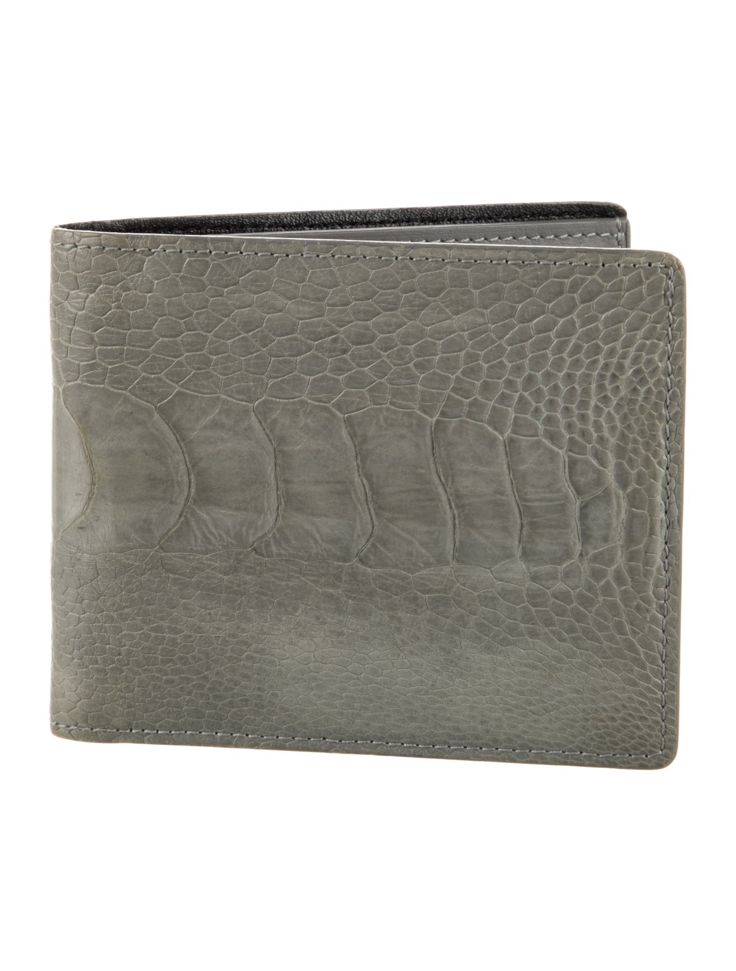Tom Ford Ostrich Leg Compact Wallet