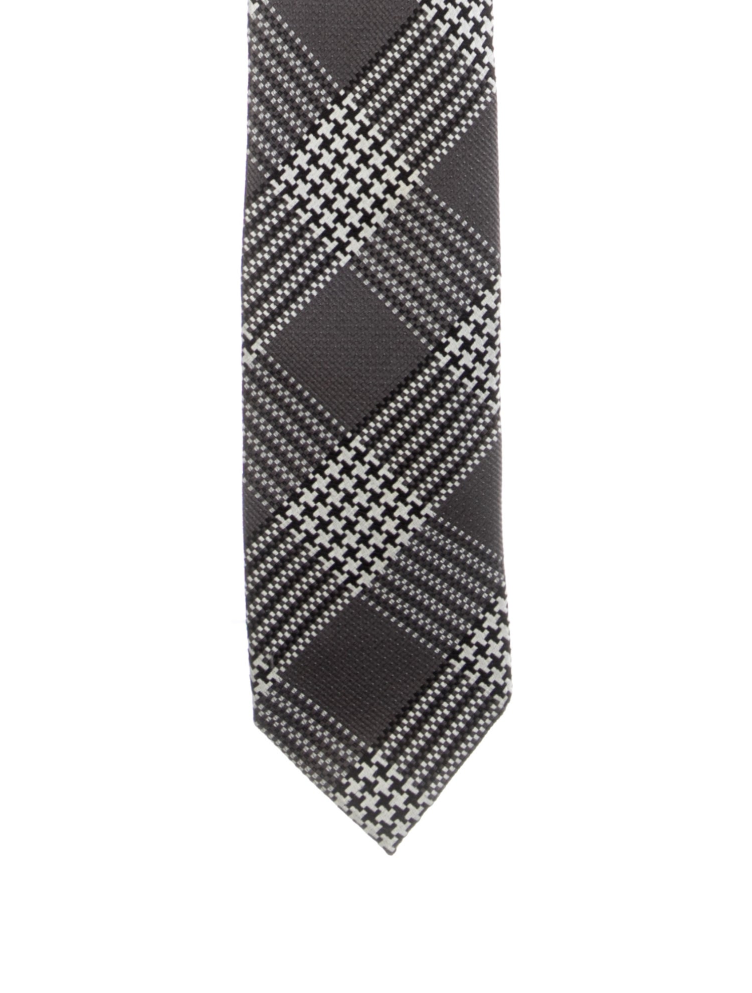 Tom Ford Silk Pattern Print Tie