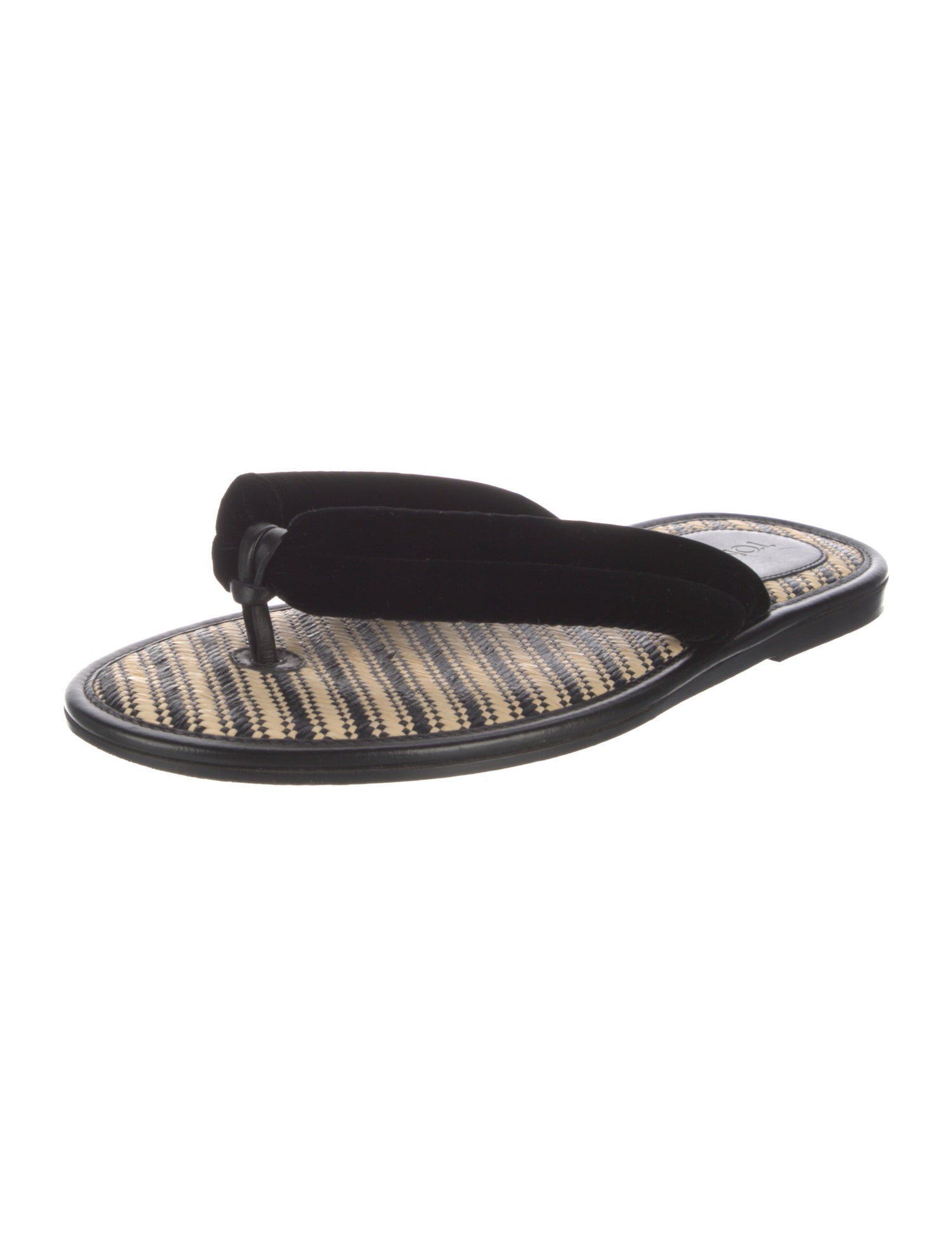Tom Ford Leather Flip Flops