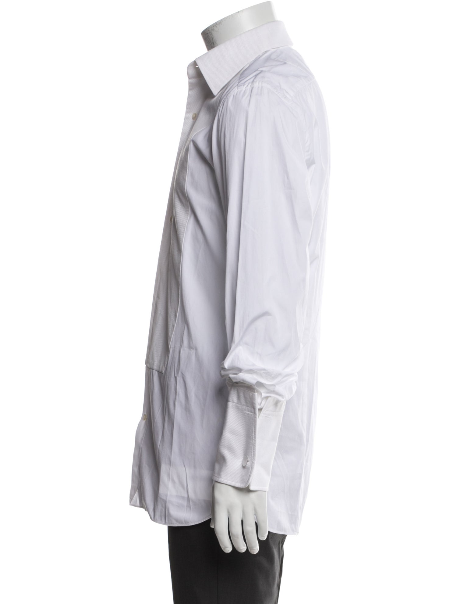 Tom Ford Long Sleeve Tuxedo Shirt