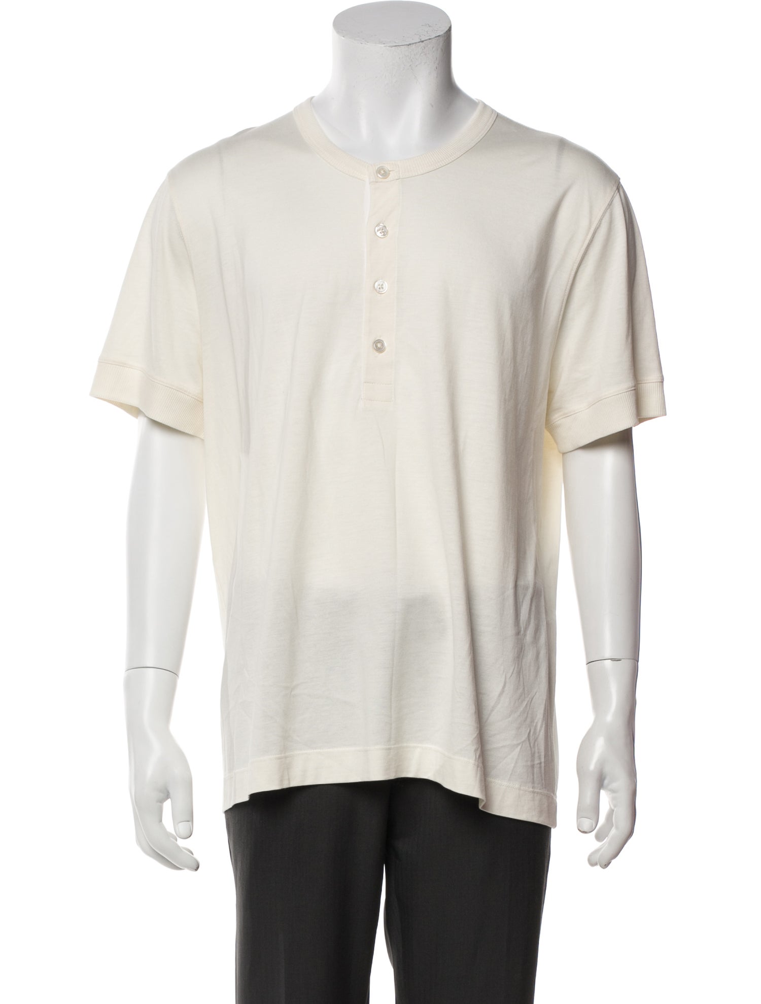 Tom Ford Scoop Neck Short Sleeve T-Shirt