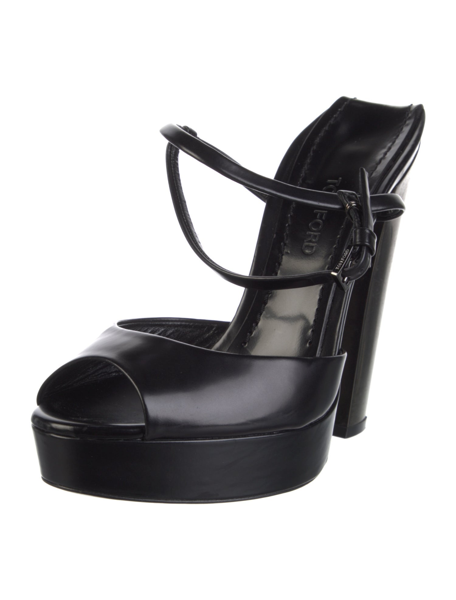 Tom Ford Leather Mules