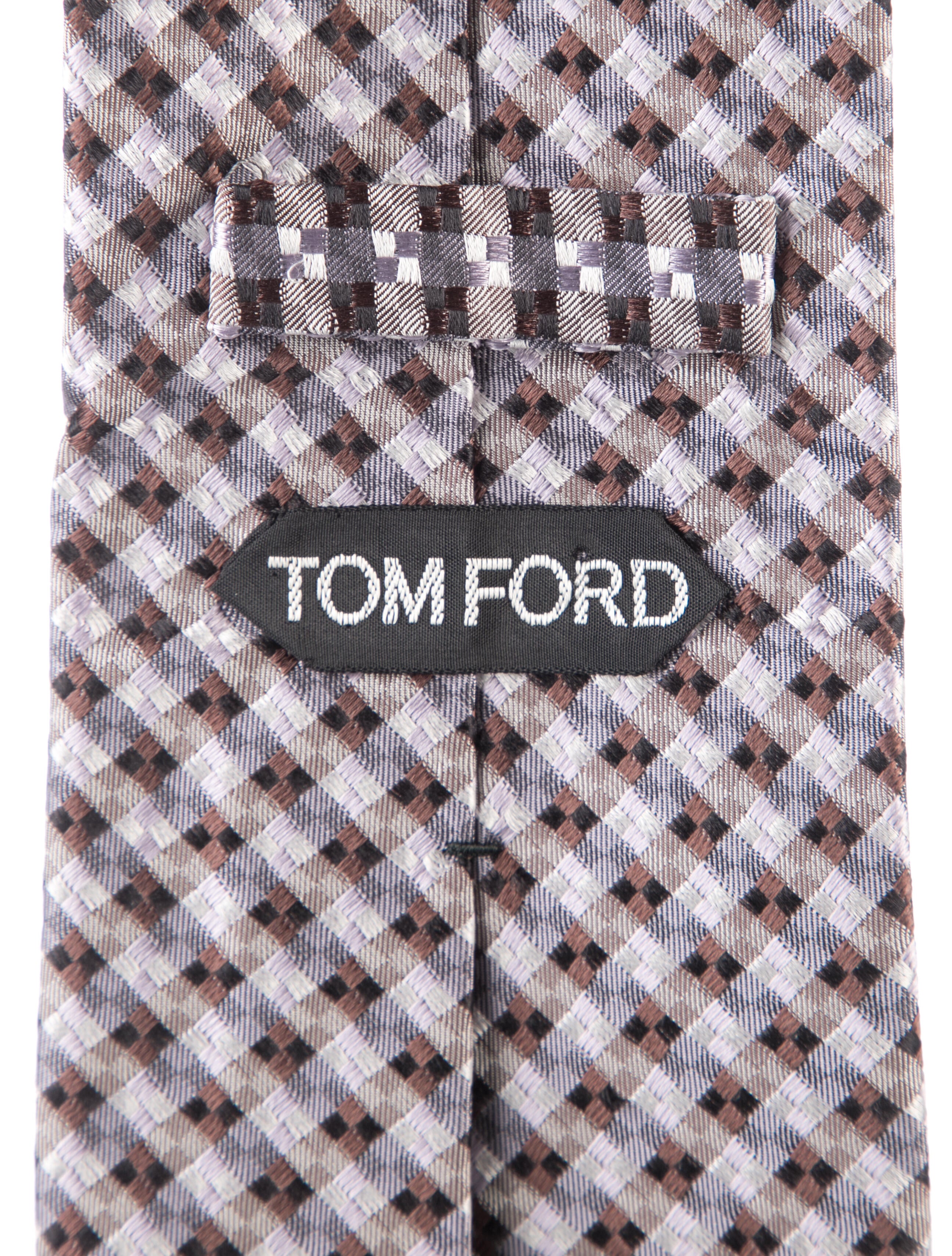 Tom Ford Silk Patterned Tie