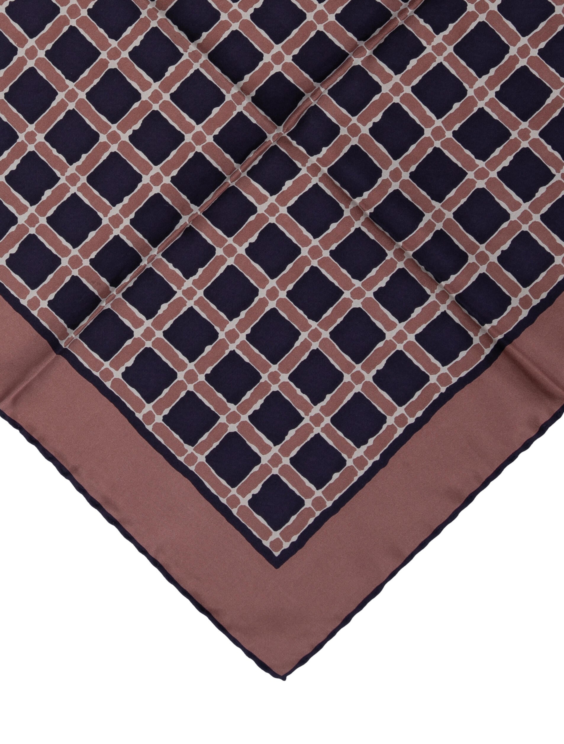 Tom Ford Silk Patterned Pocket Square