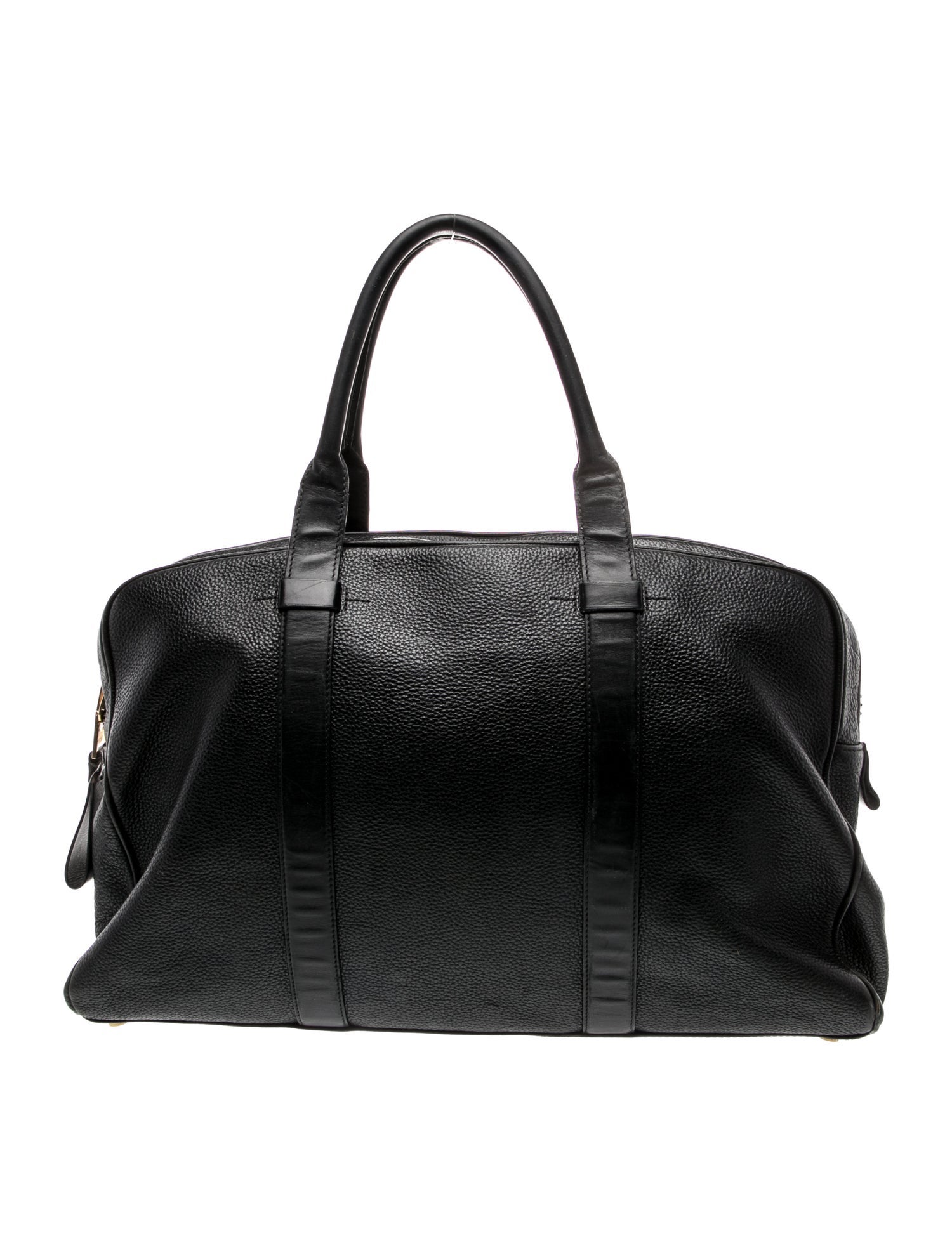 Tom Ford Leather Weekender Bag