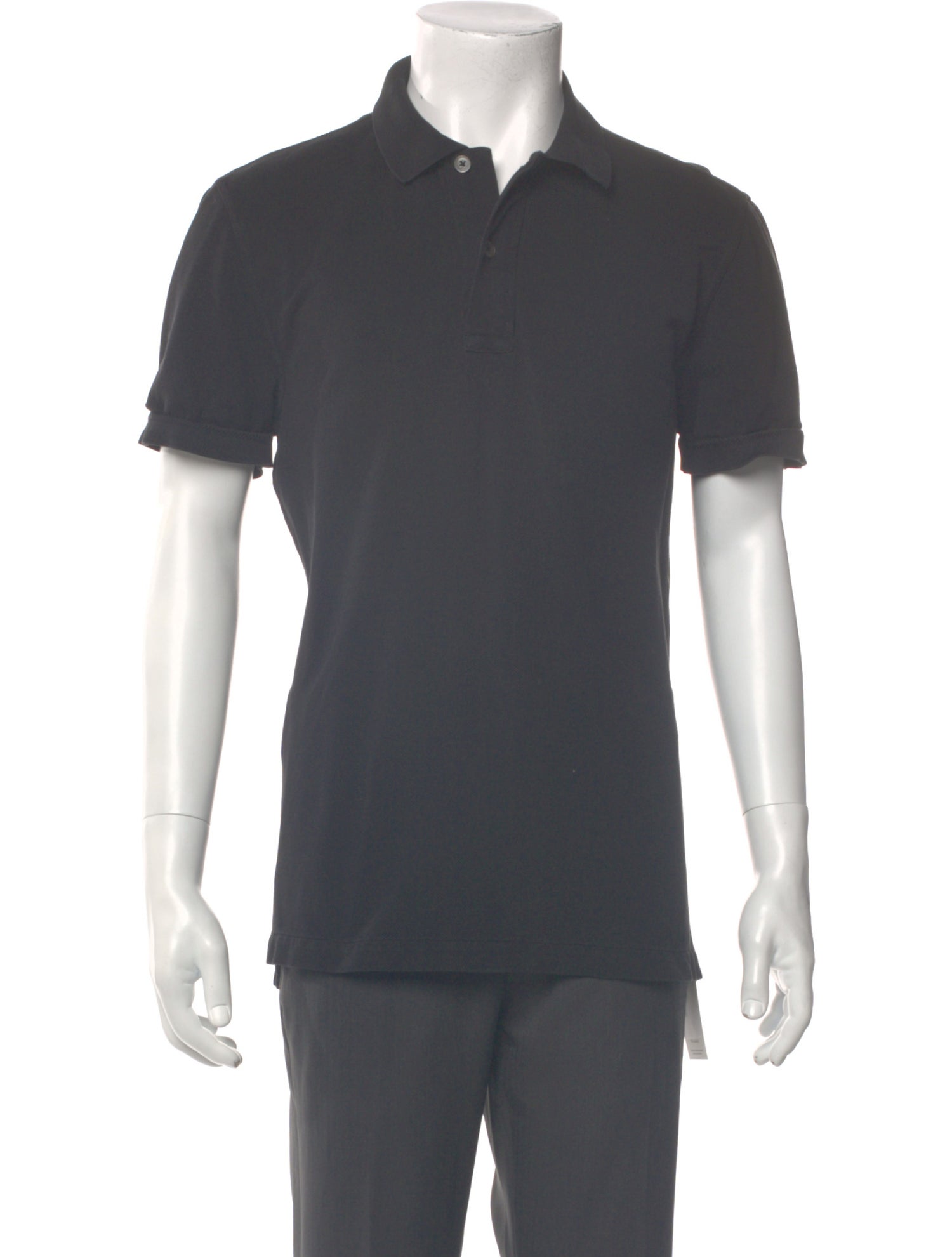 Tom Ford Collar Short Sleeve Polo Shirt
