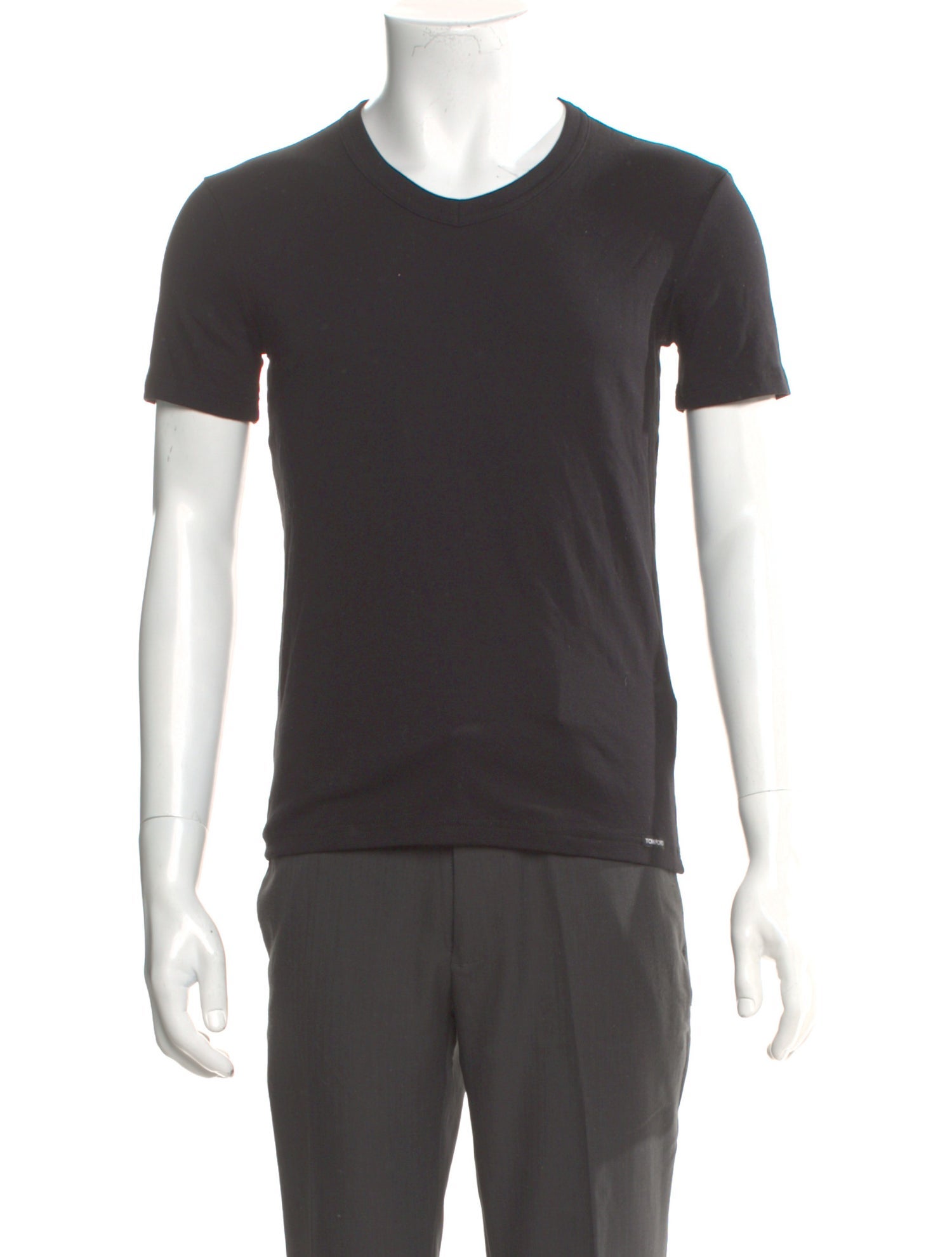 Tom Ford Scoop Neck Short Sleeve T-Shirt