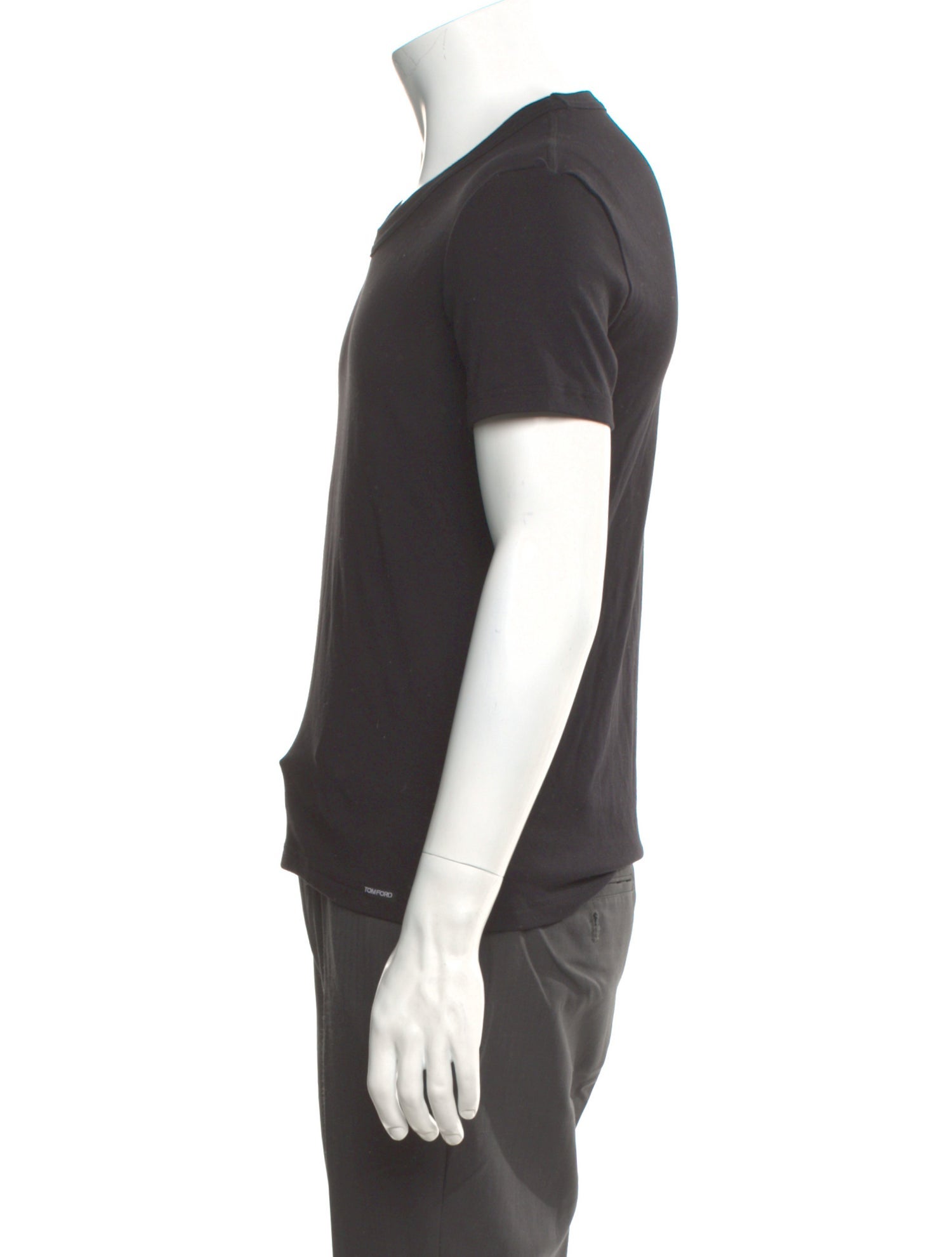 Tom Ford Scoop Neck Short Sleeve T-Shirt
