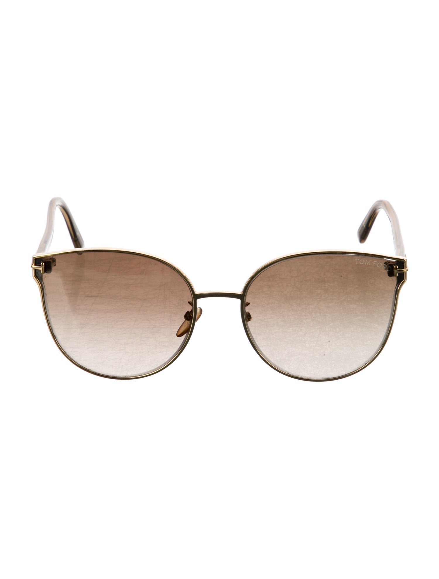 Tom Ford Oversize Gradient Sunglasses