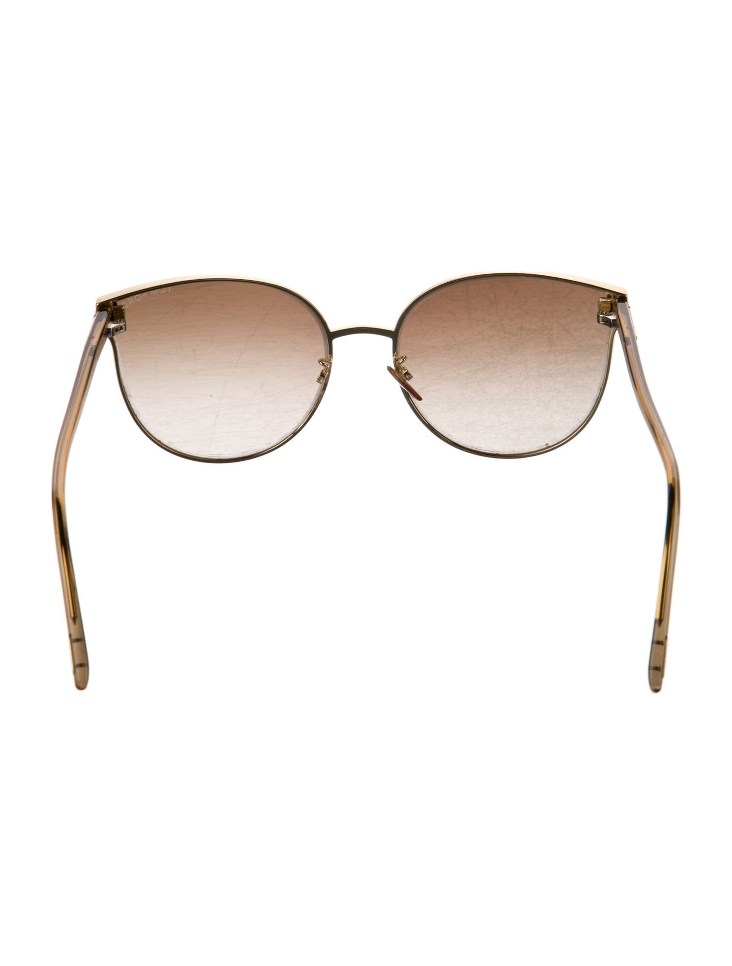 Tom Ford Oversize Gradient Sunglasses