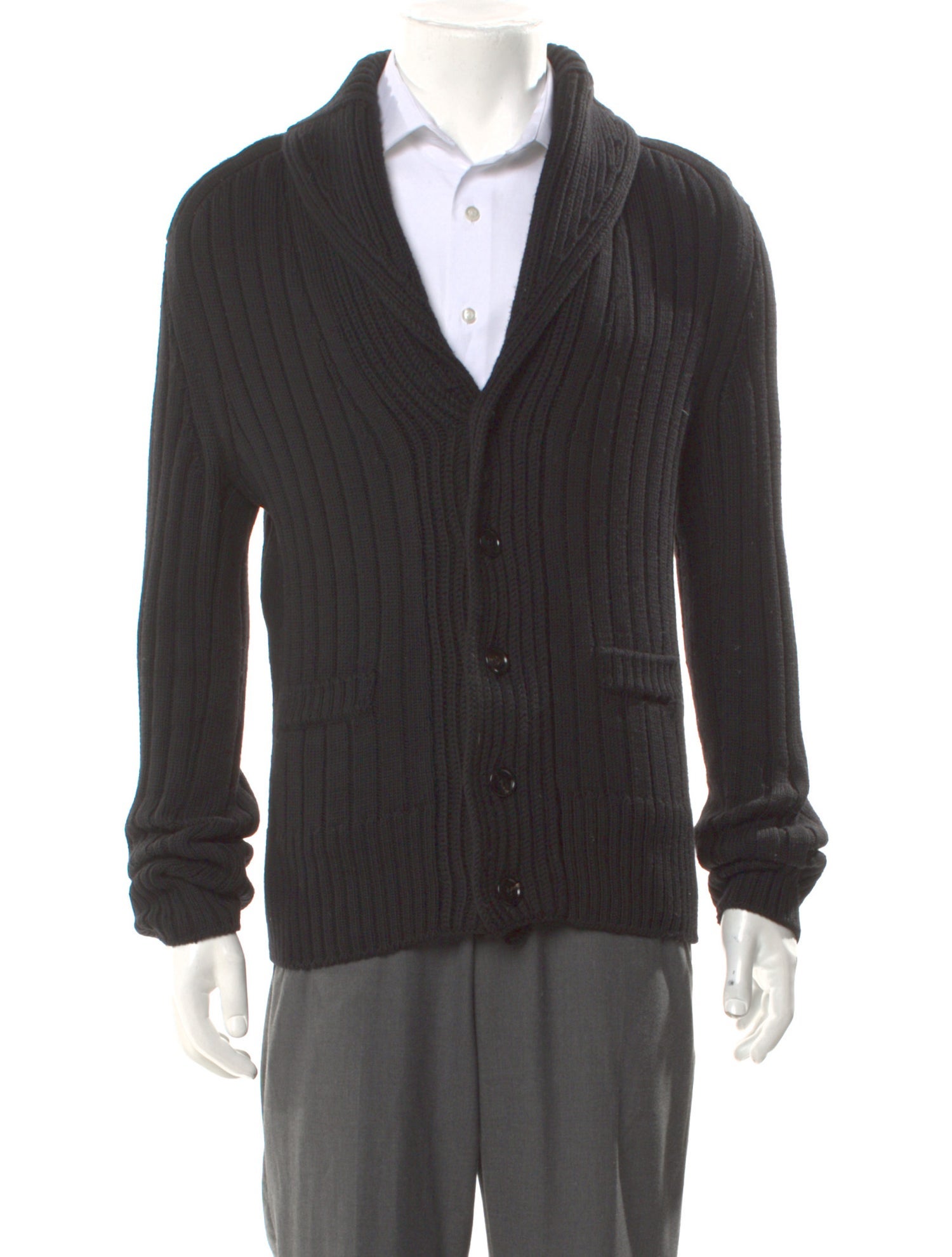 Tom Ford Wool V-Neck Cardigan
