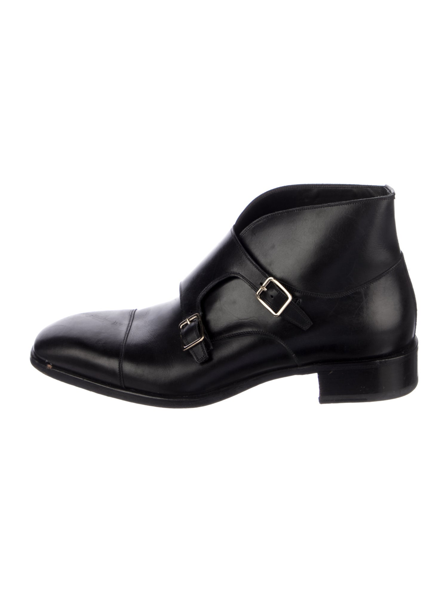 Tom Ford Leather Monk Straps