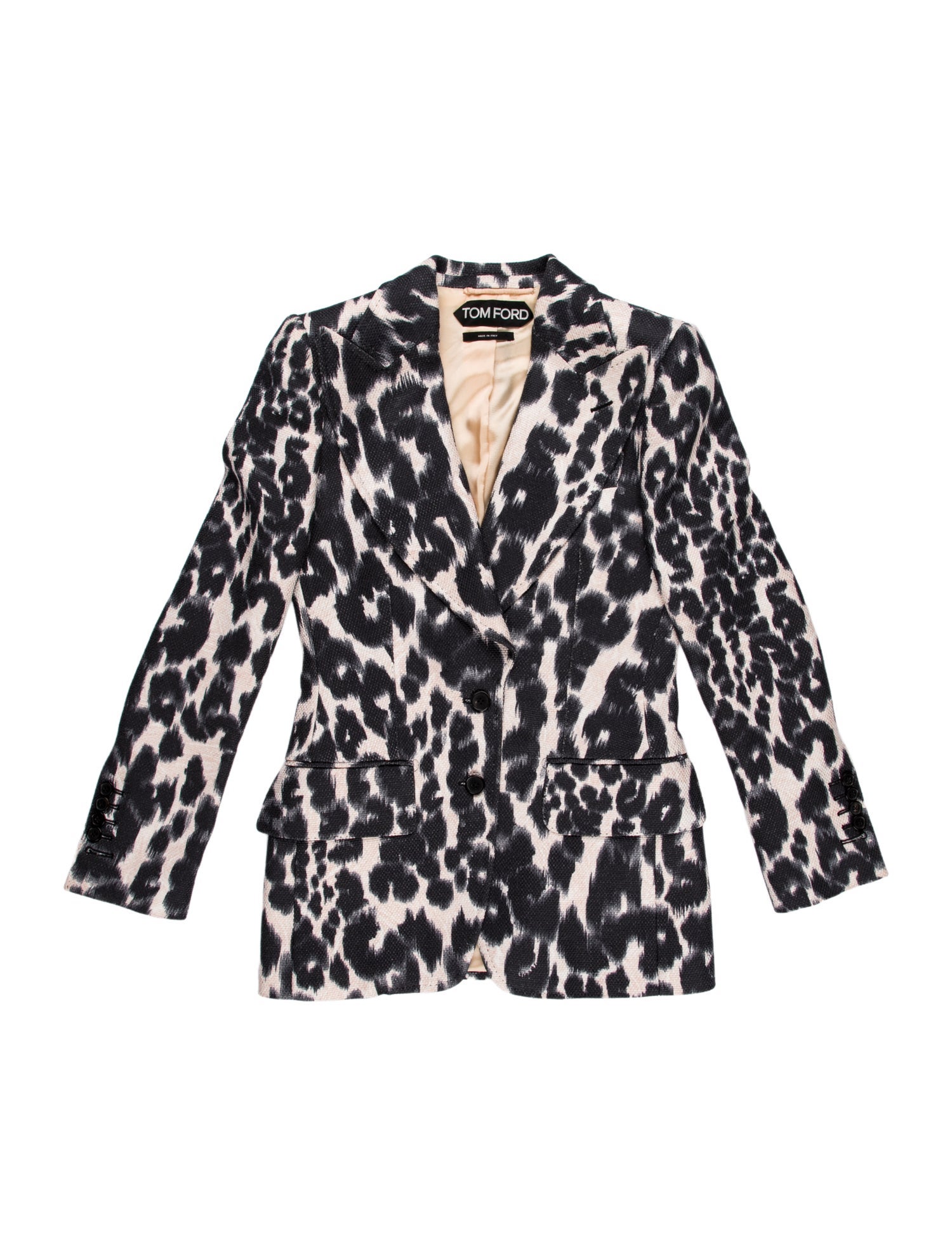 Tom Ford Animal Print Blazer