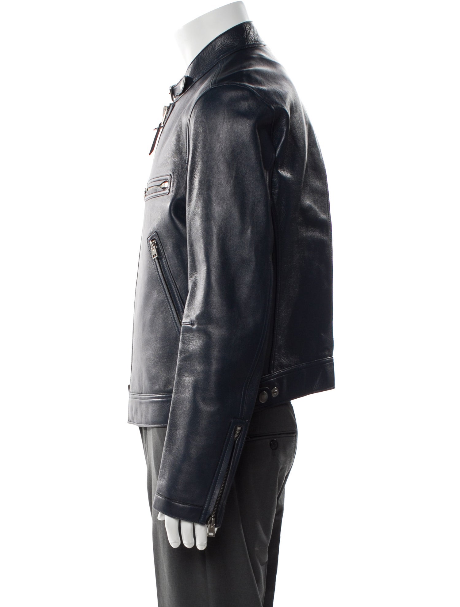 Tom Ford Lamb Leather Moto Jacket