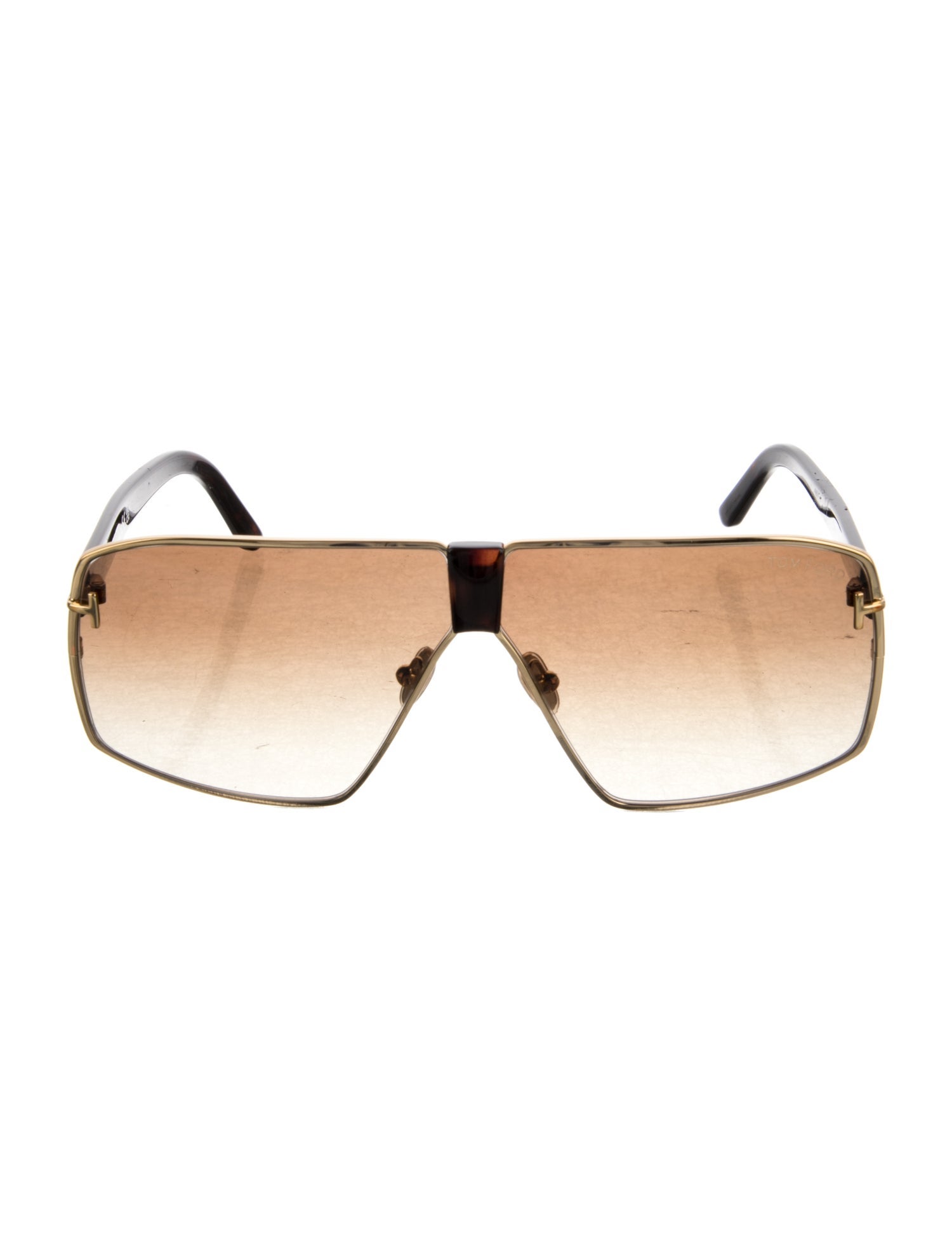 Tom Ford Shield Gradient Sunglasses