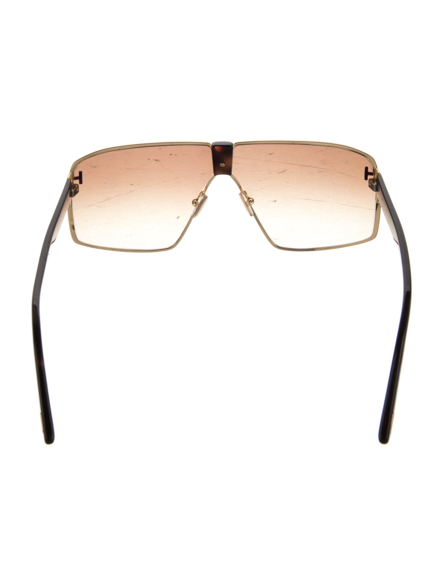 Tom Ford Shield Gradient Sunglasses