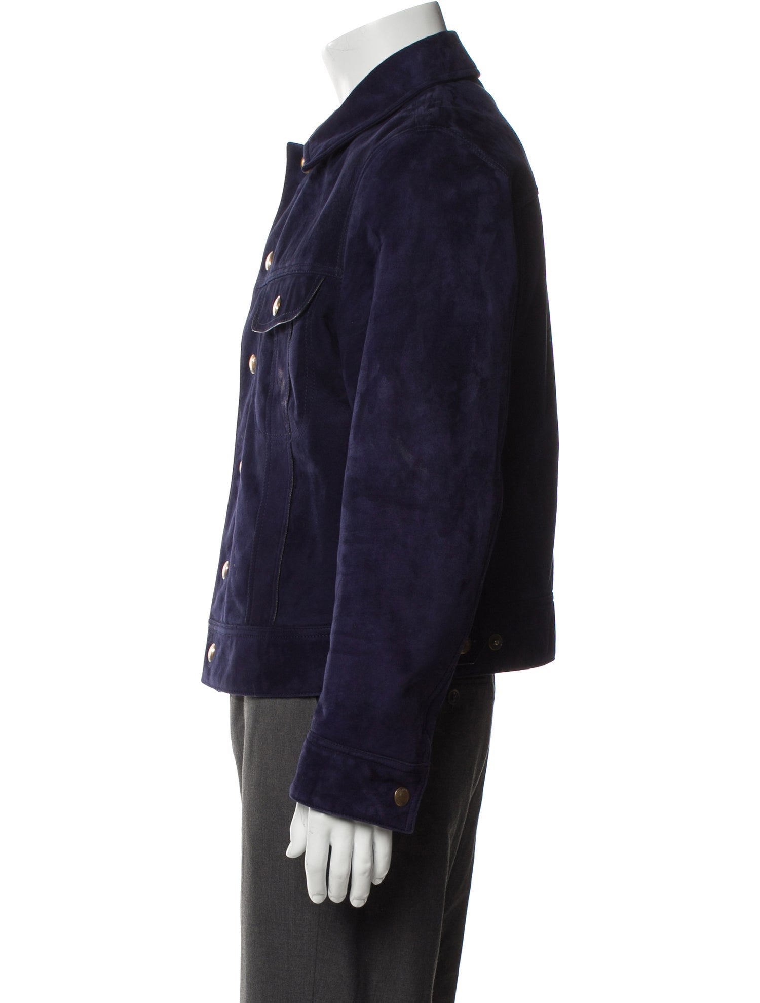 Tom Ford Lamb Leather Trucker Jacket