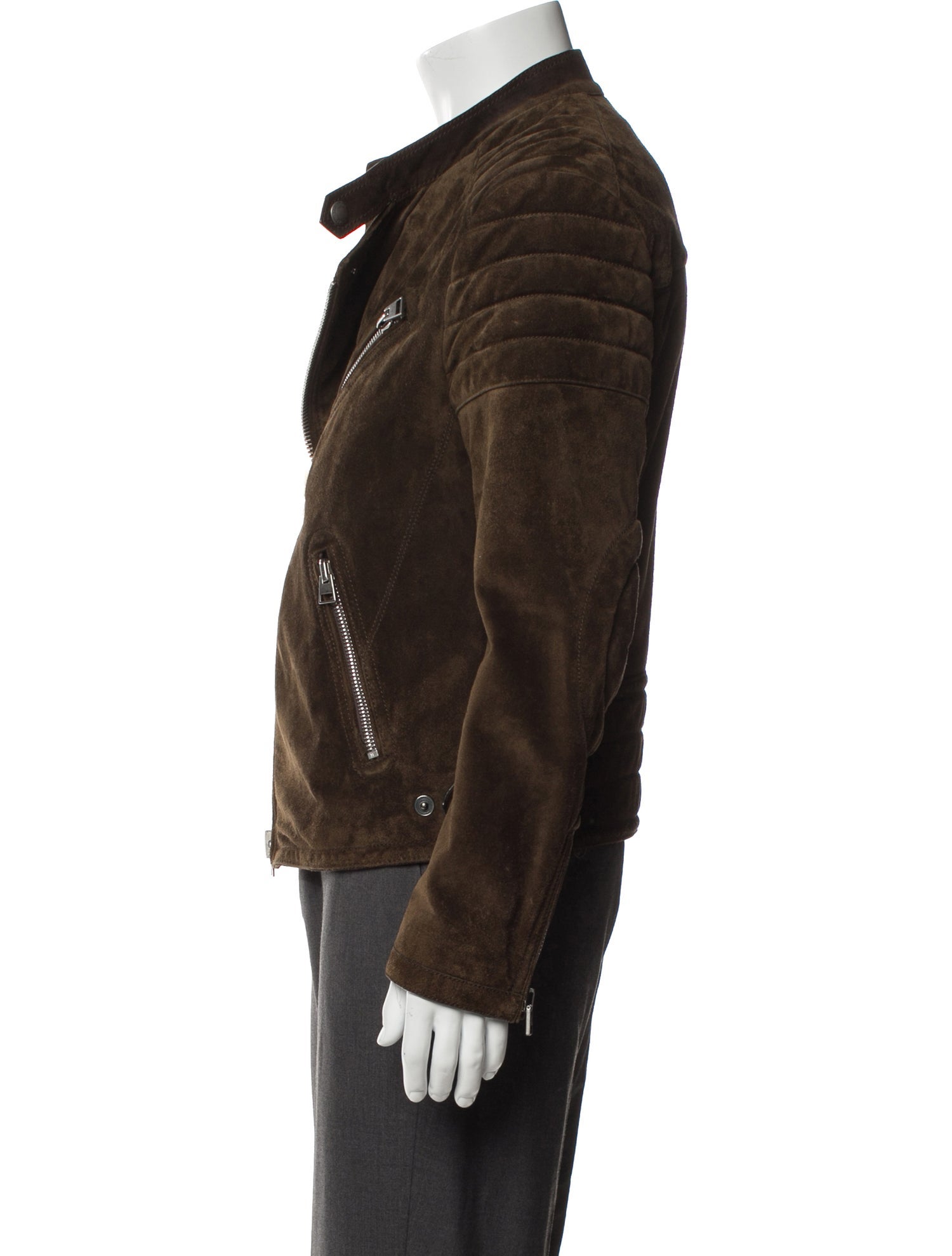 Tom Ford Calf Leather Moto Jacket