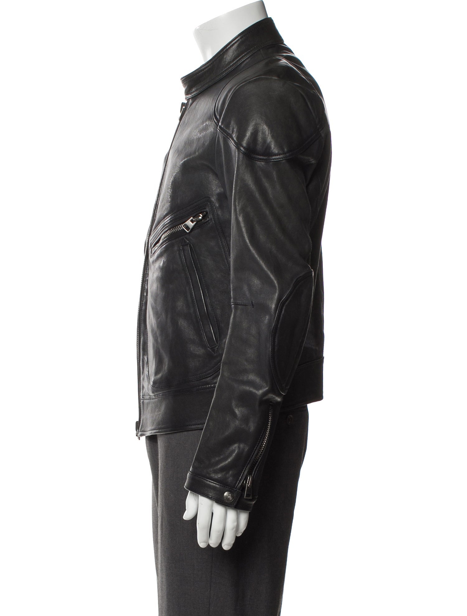 Tom Ford Lambskin Moto Jacket