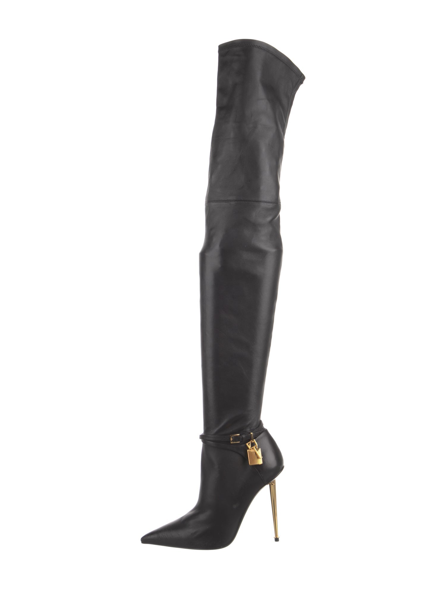 Tom Ford Leather Sock Boots