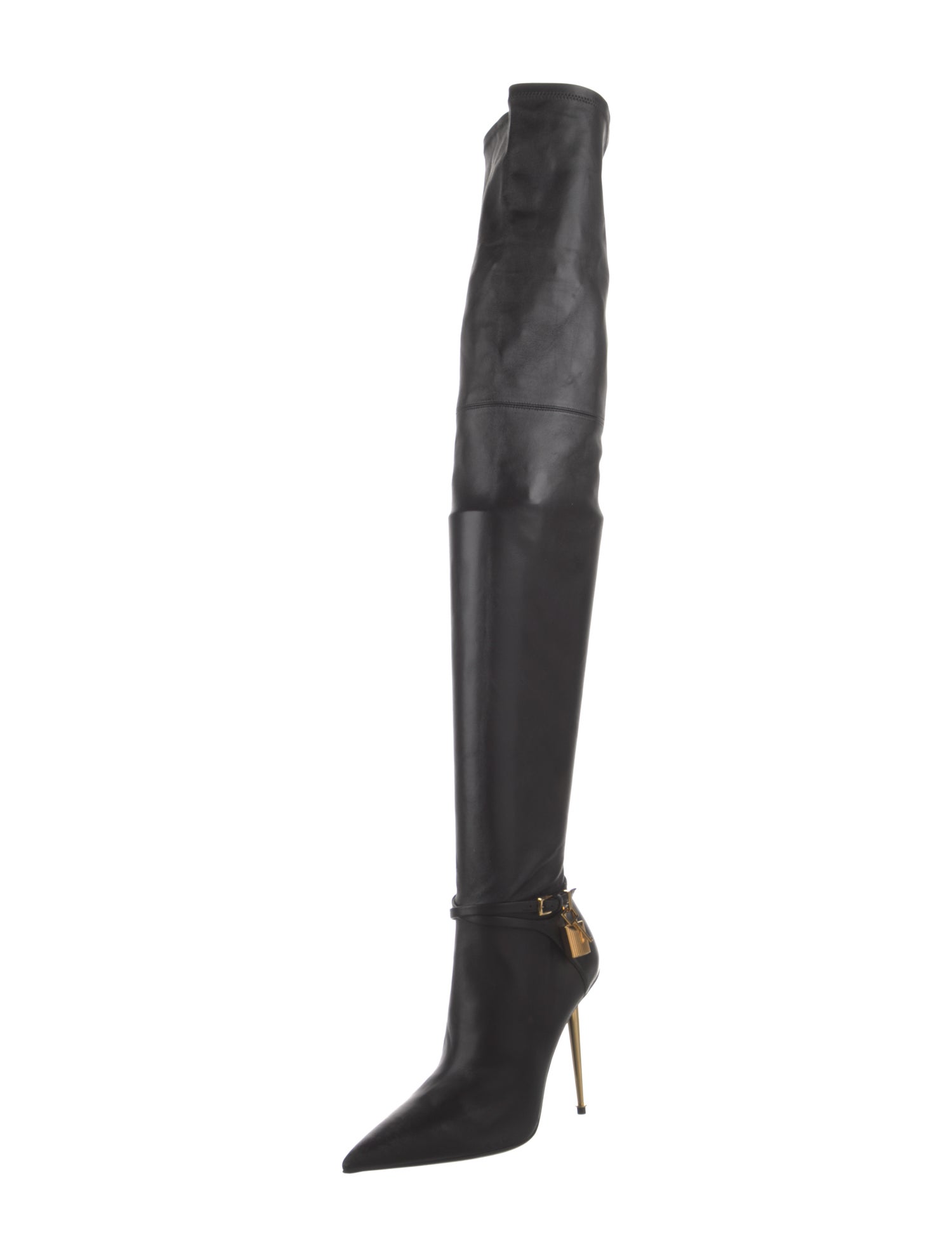 Tom Ford Leather Sock Boots