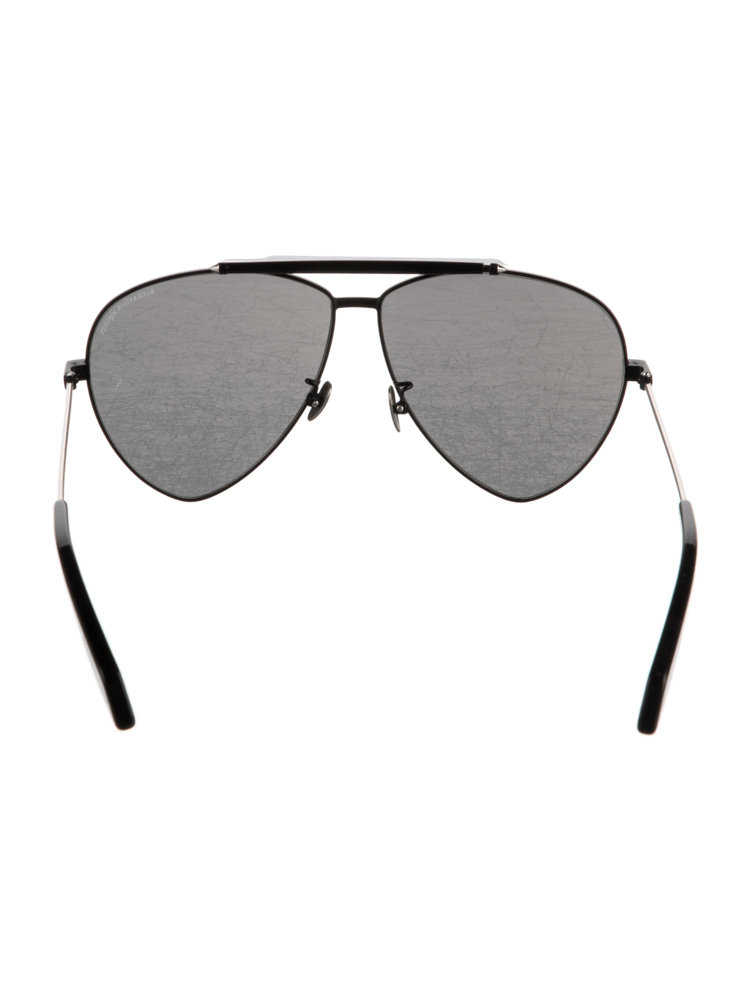 Alexander McQueen Aviator Tinted Sunglasses