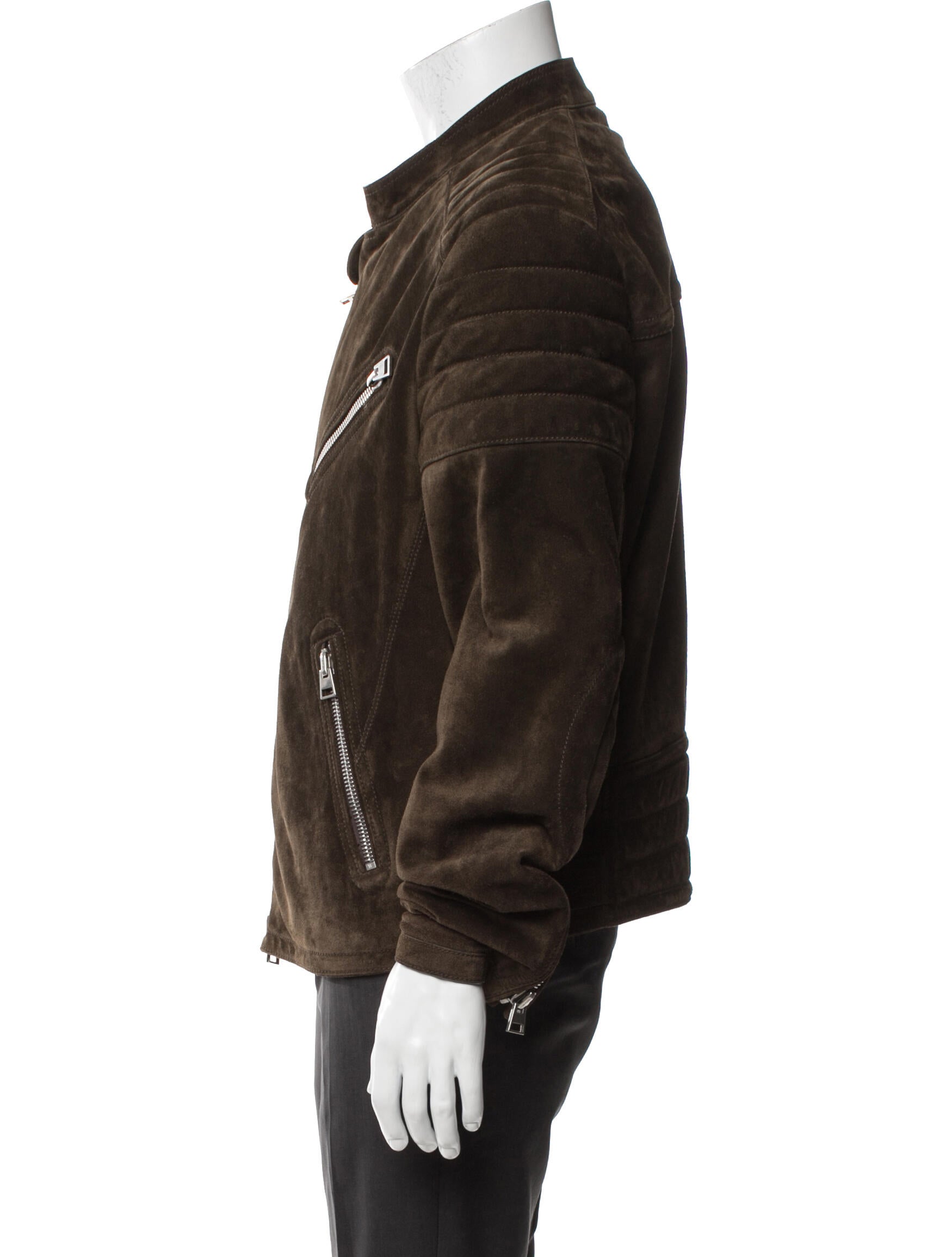 Tom Ford Calf Leather Moto Jacket