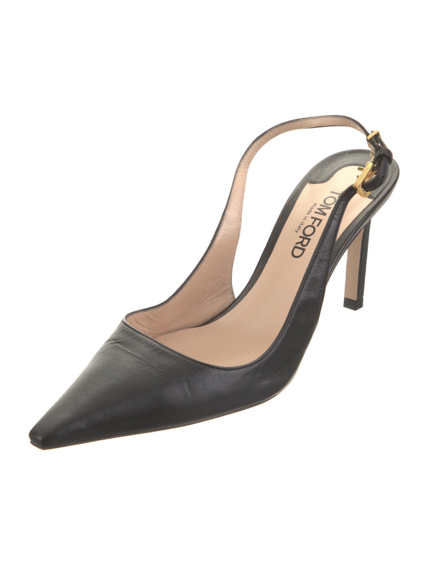 Tom Ford Leather Slingback Pumps