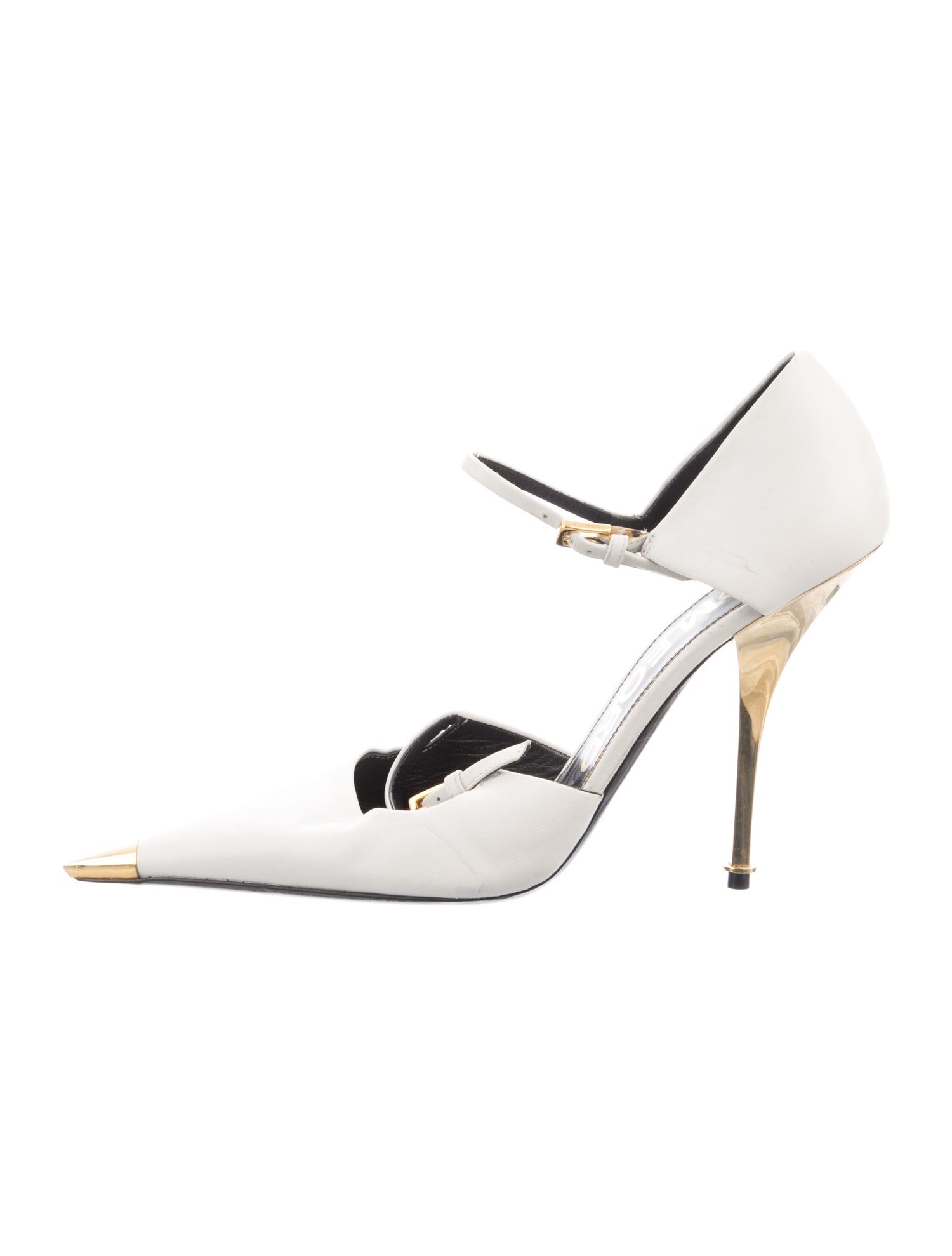 Tom Ford Leather D'Orsay Pumps