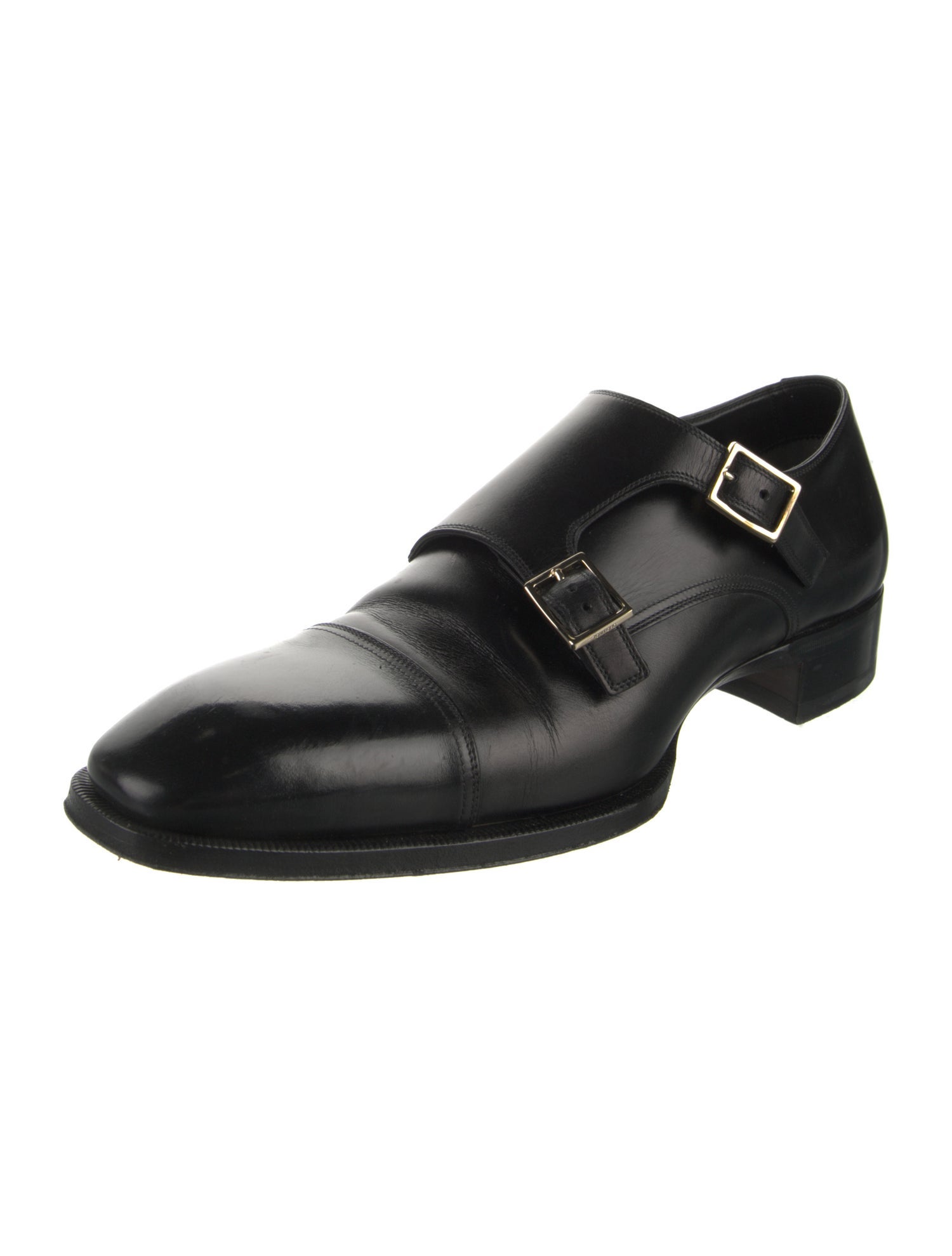 Tom Ford Leather Monk Straps