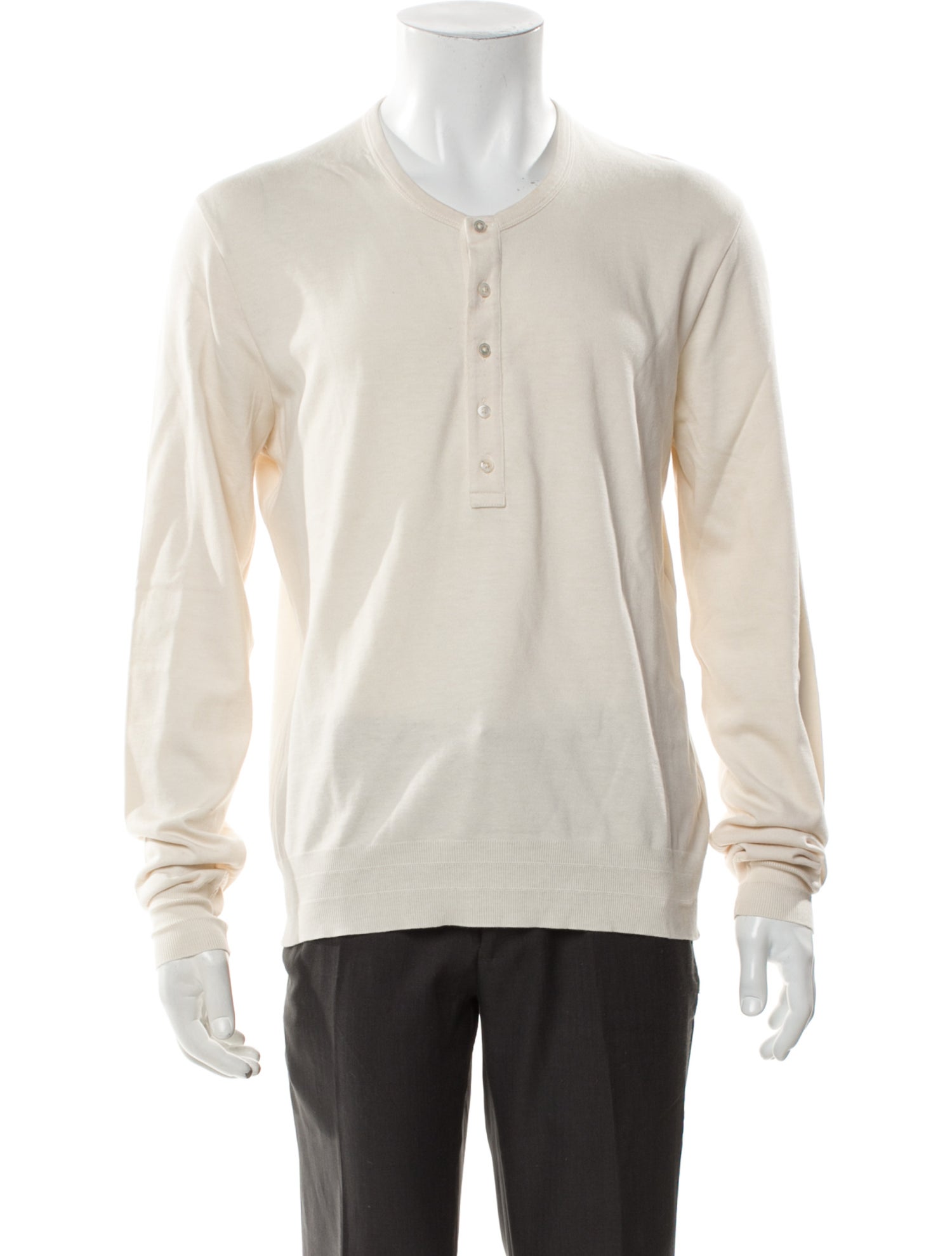 Tom Ford V-Neck Long Sleeve Pullover