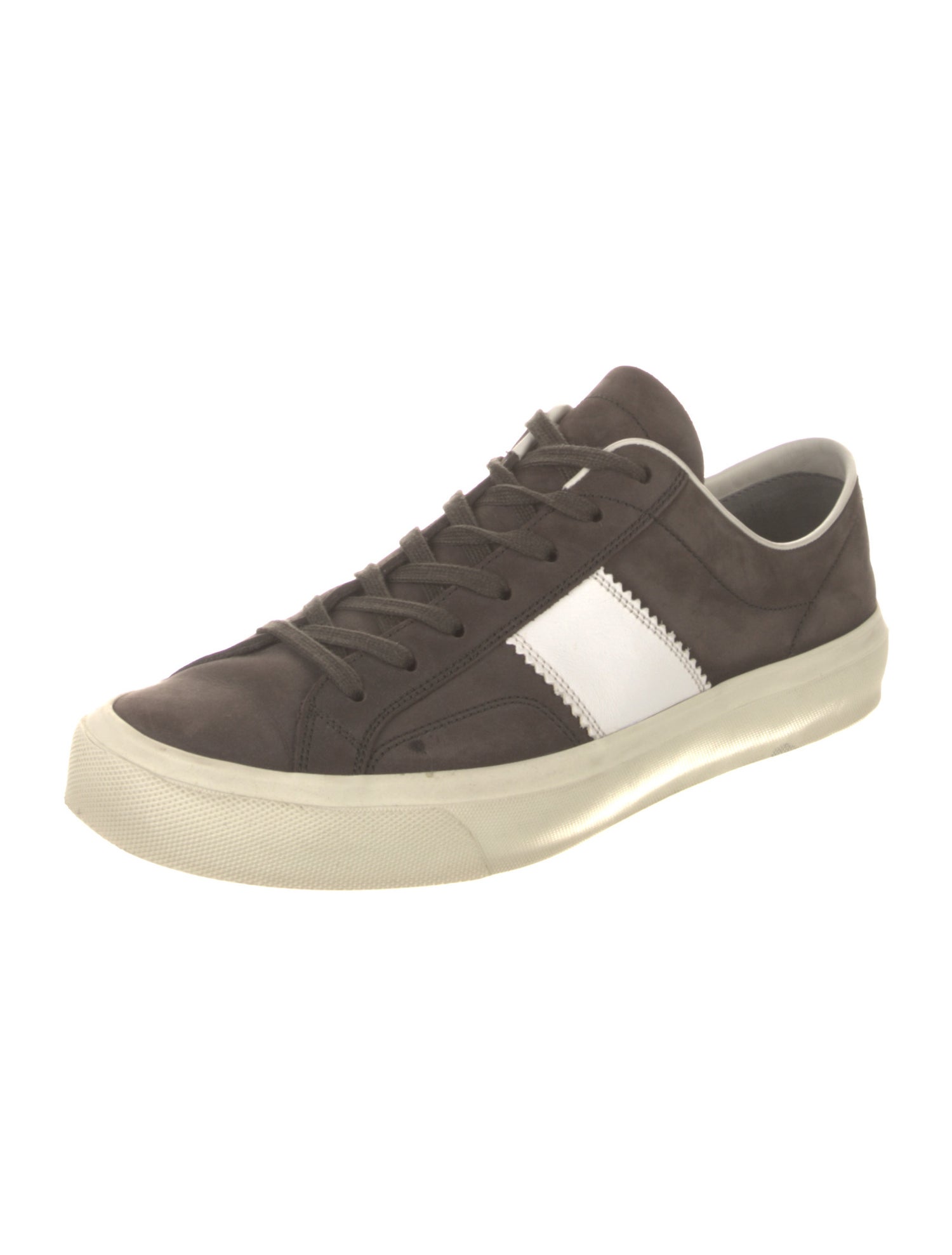 Tom Ford Suede Printed Sneakers