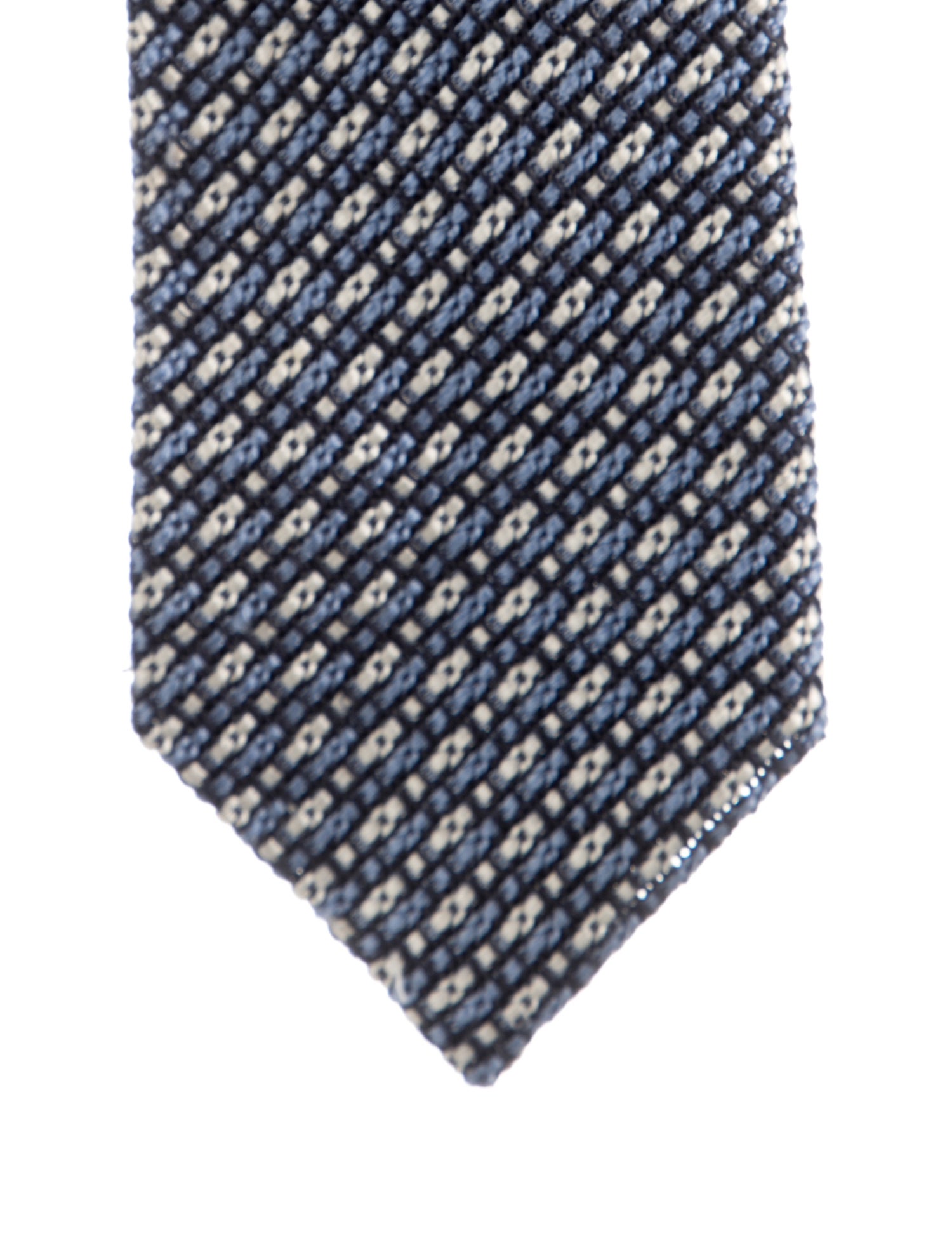 Tom Ford Tom Ford Blue Patterned Tie