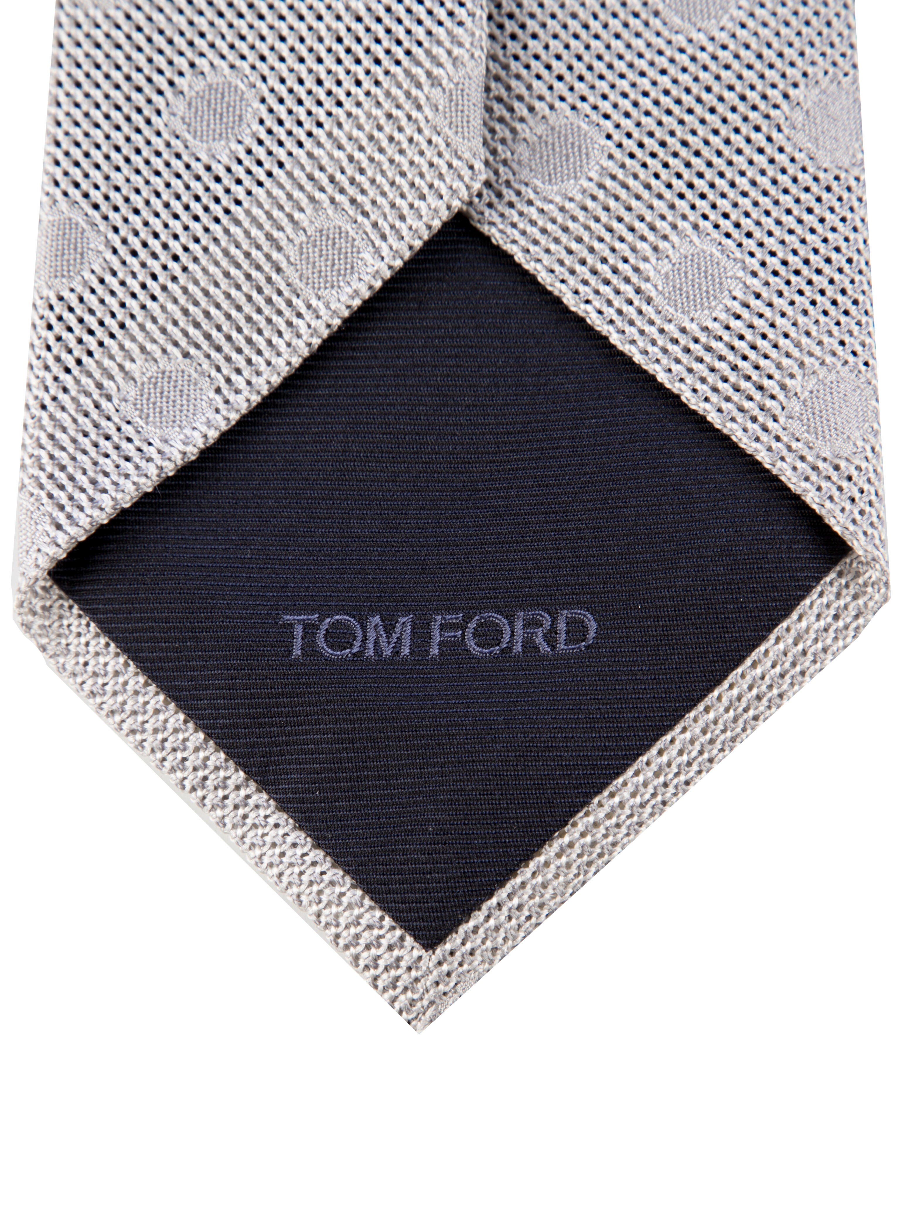 Tom Ford Silk Pattern Tie