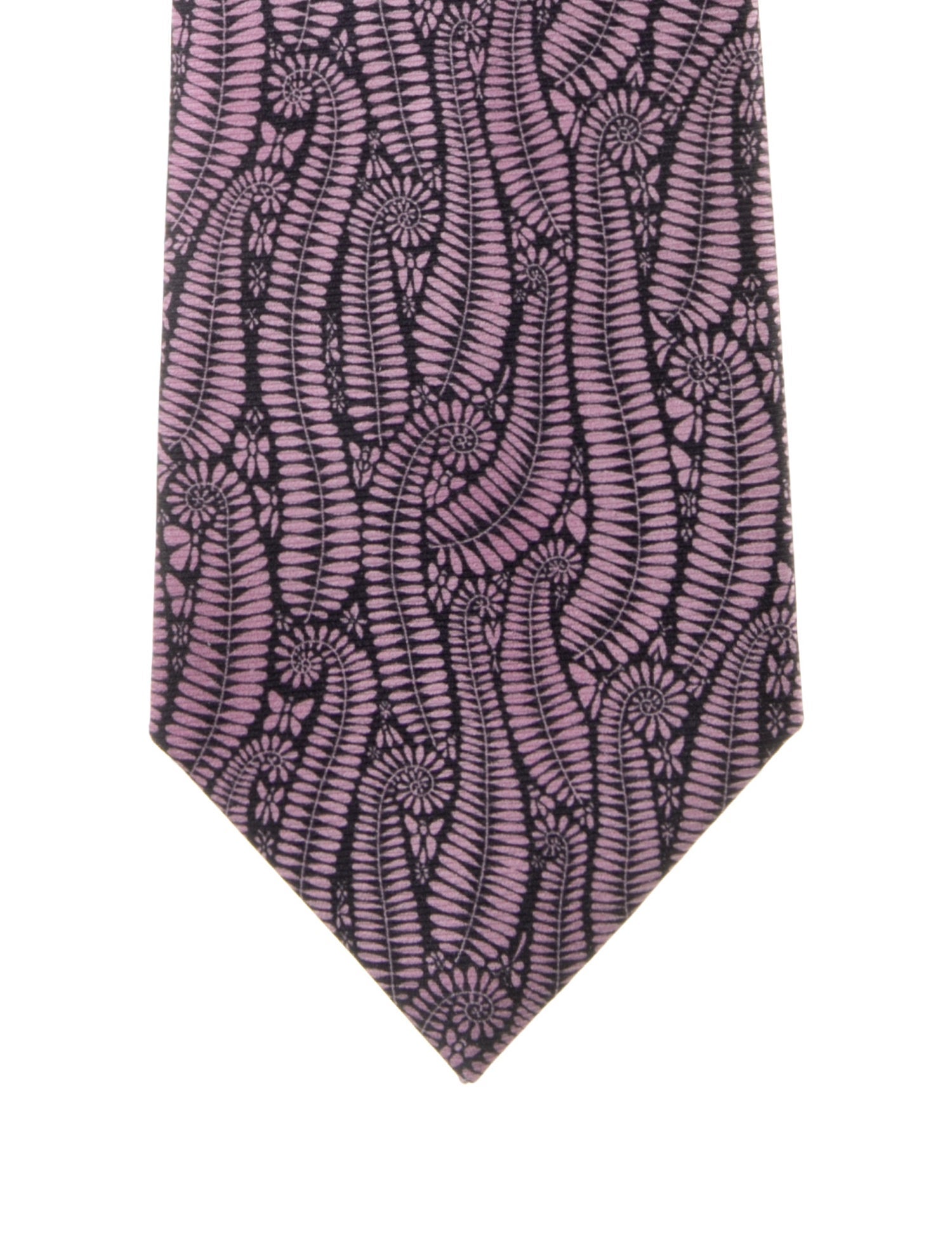 Tom Ford Silk Printed Tie