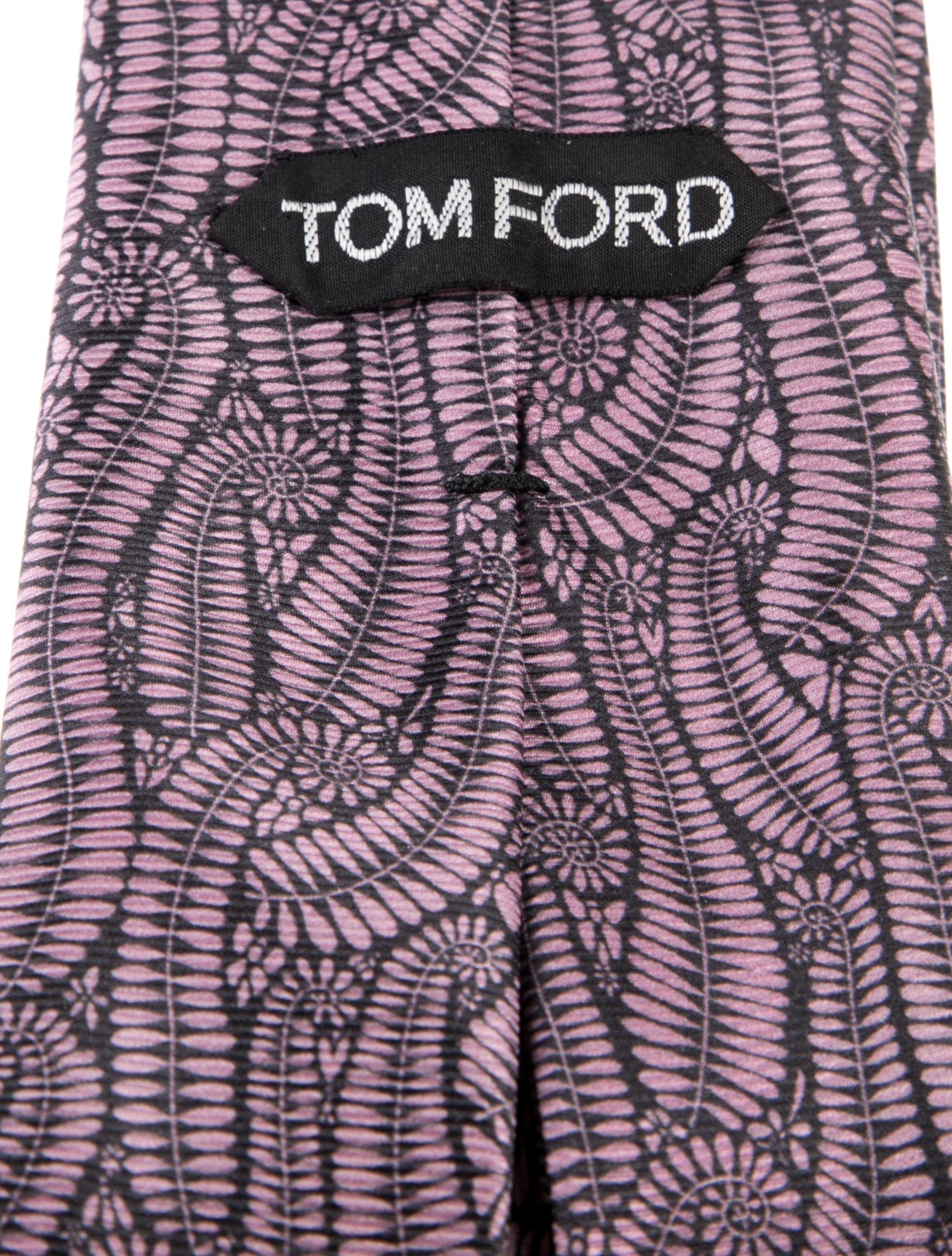 Tom Ford Silk Printed Tie