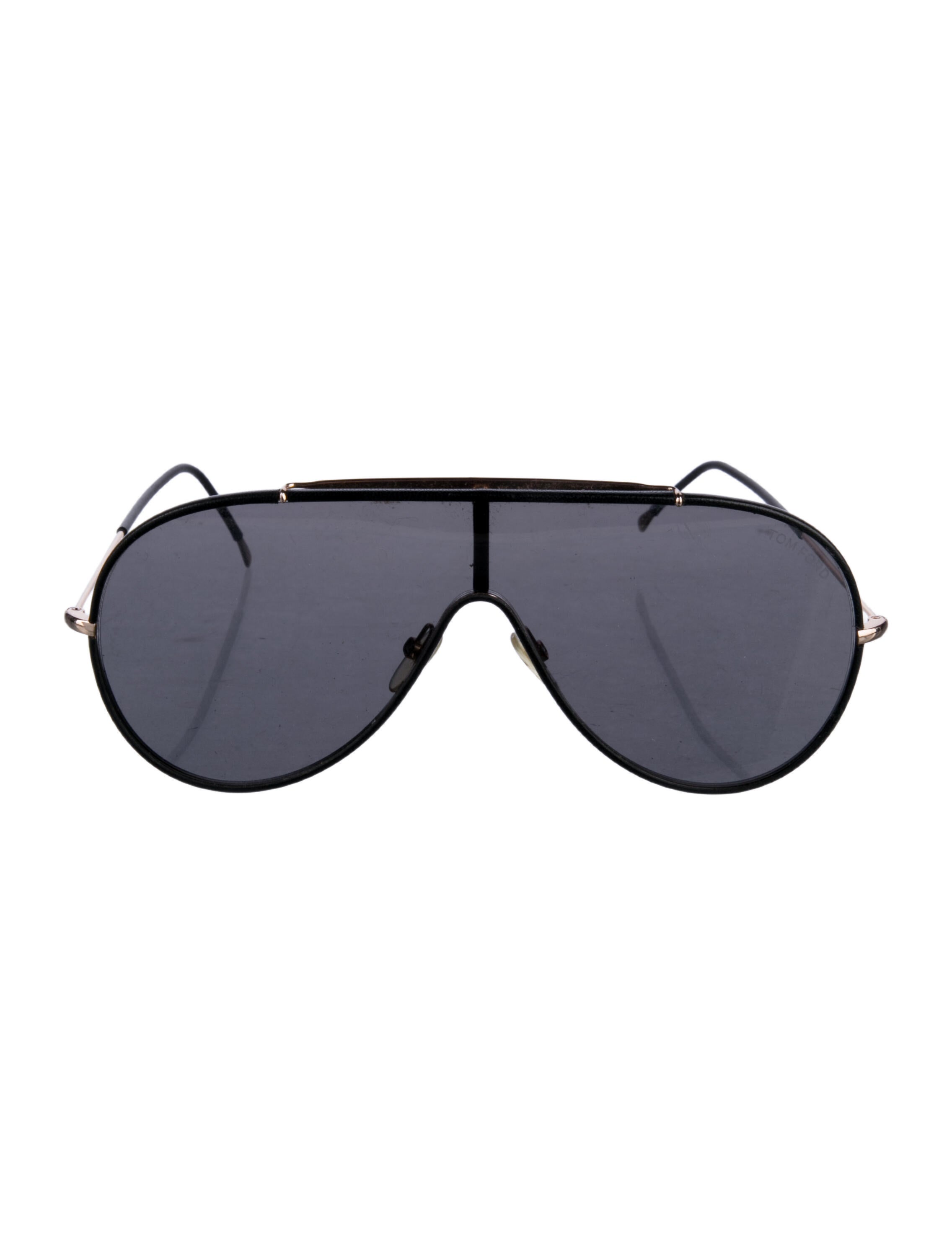 Tom Ford Shield Mirrored Sunglasses