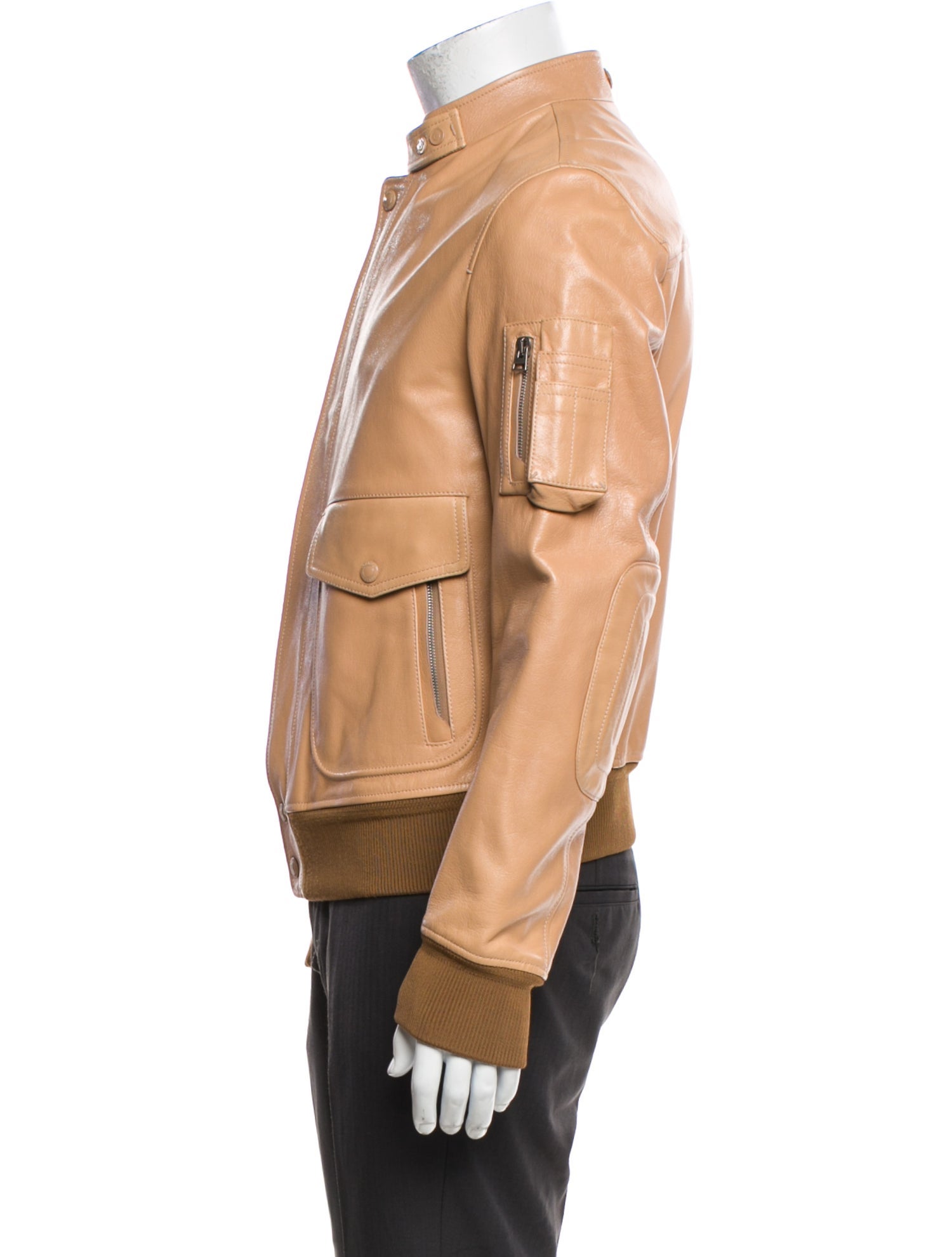 Tom Ford Goat Leather Moto Jacket