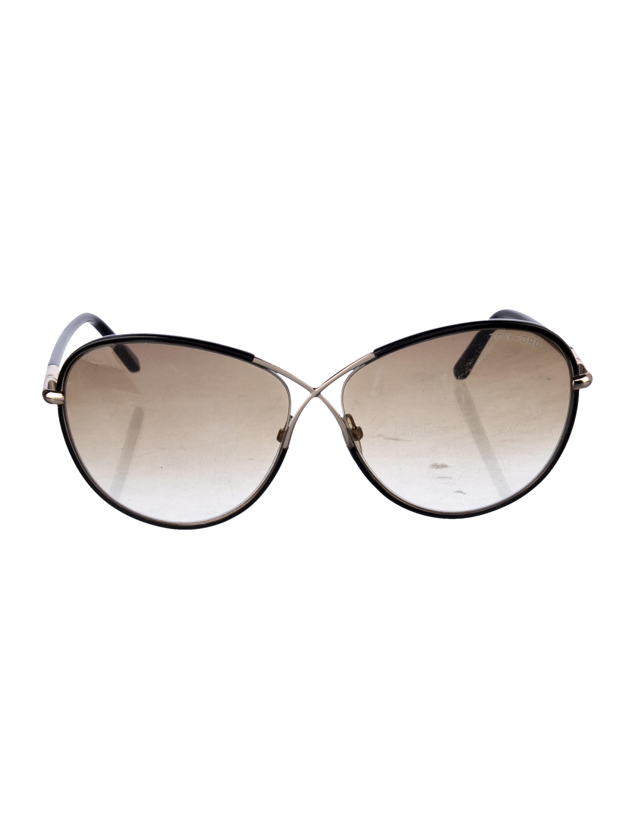 Tom Ford Oversize Gradient Sunglasses