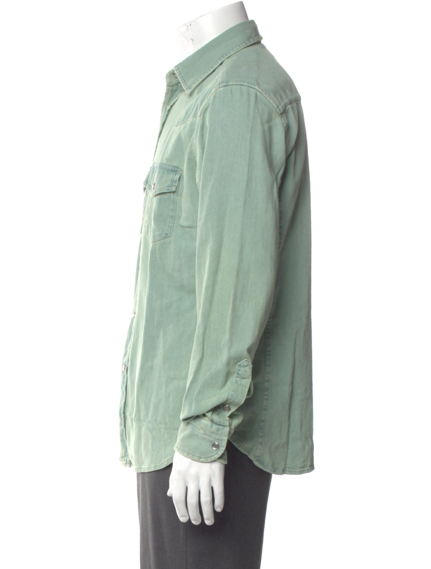 Tom Ford Long Sleeve Denim Shirt