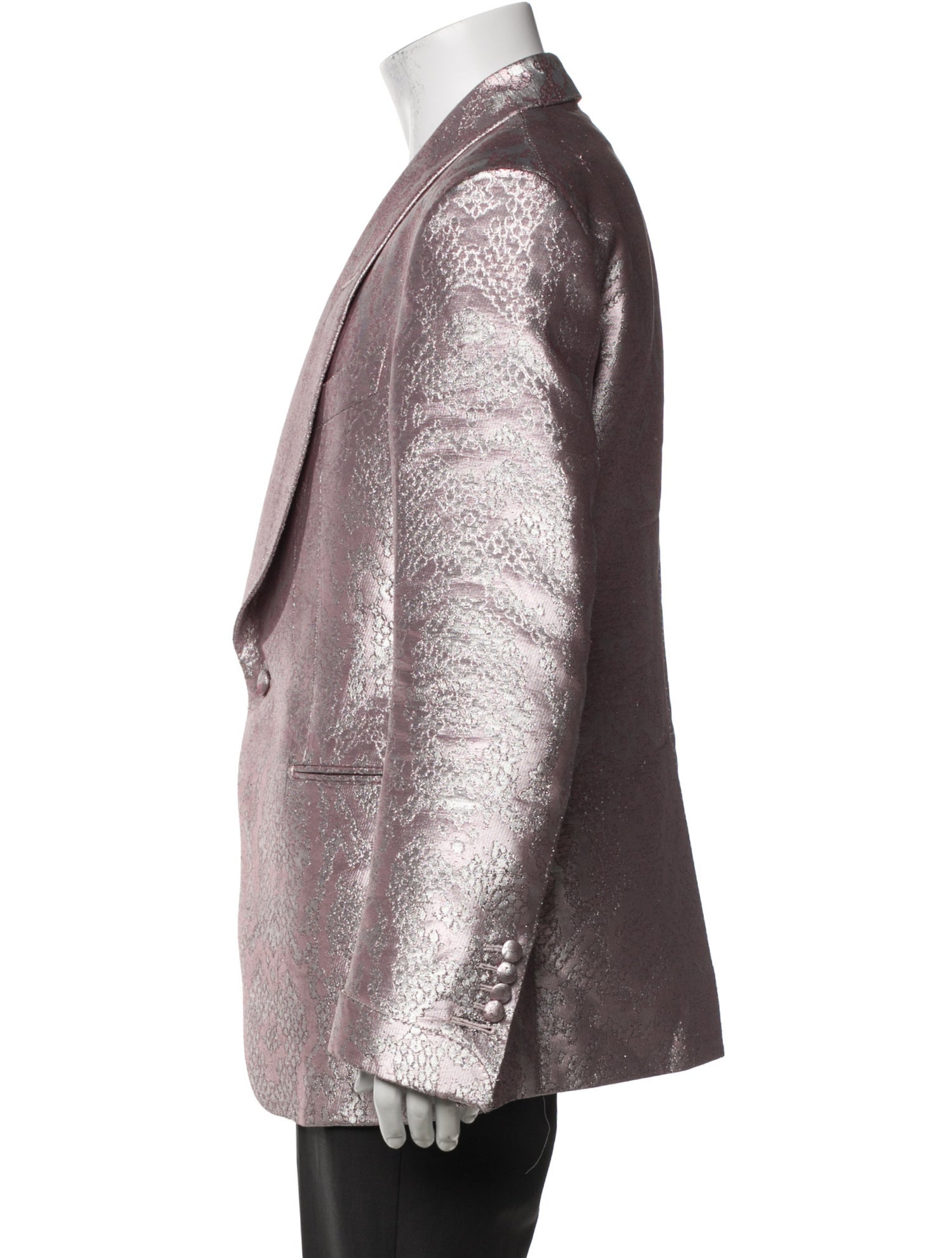 Tom Ford Printed Glitter Accents Tuxedo