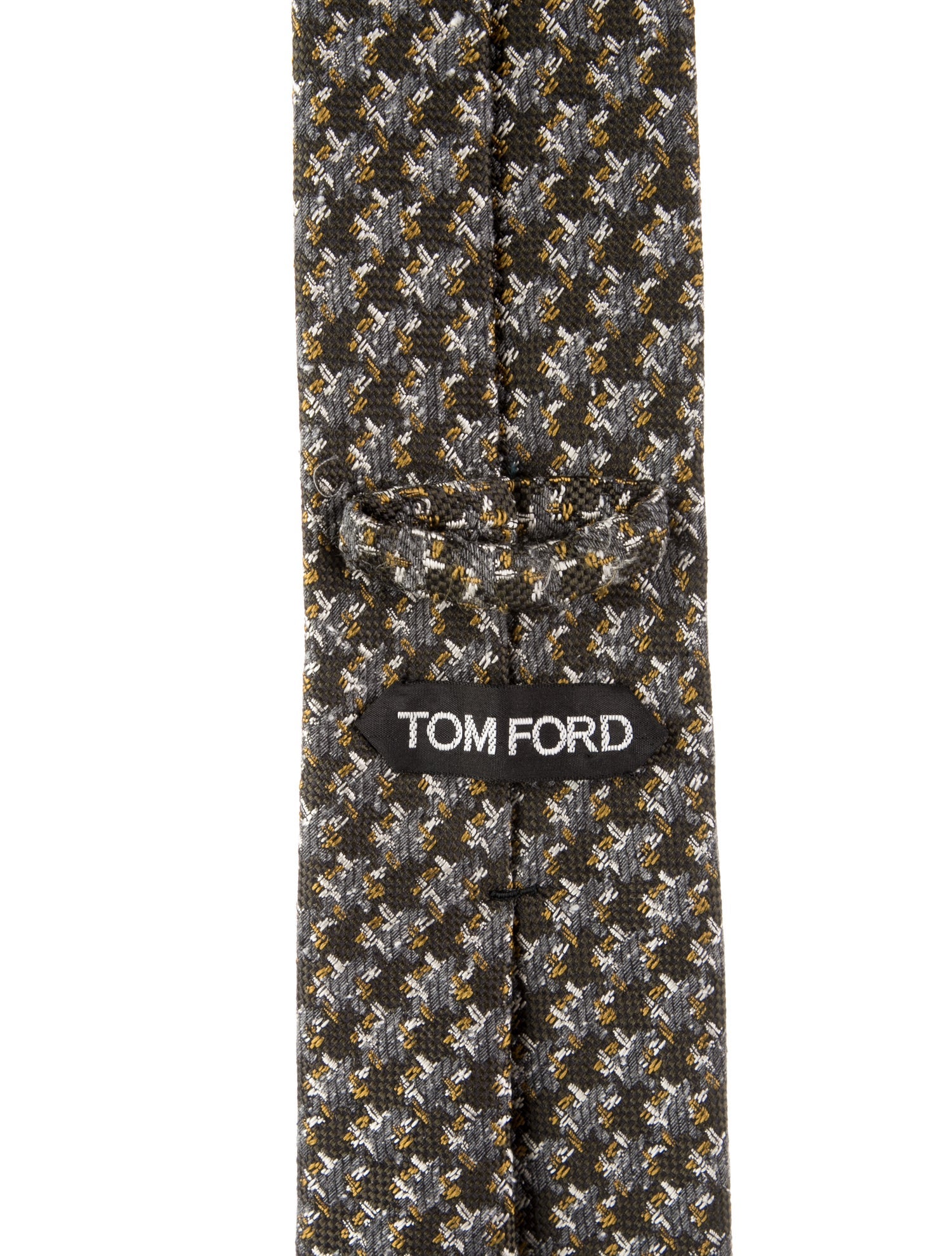 Tom Ford Silk Printed Tie