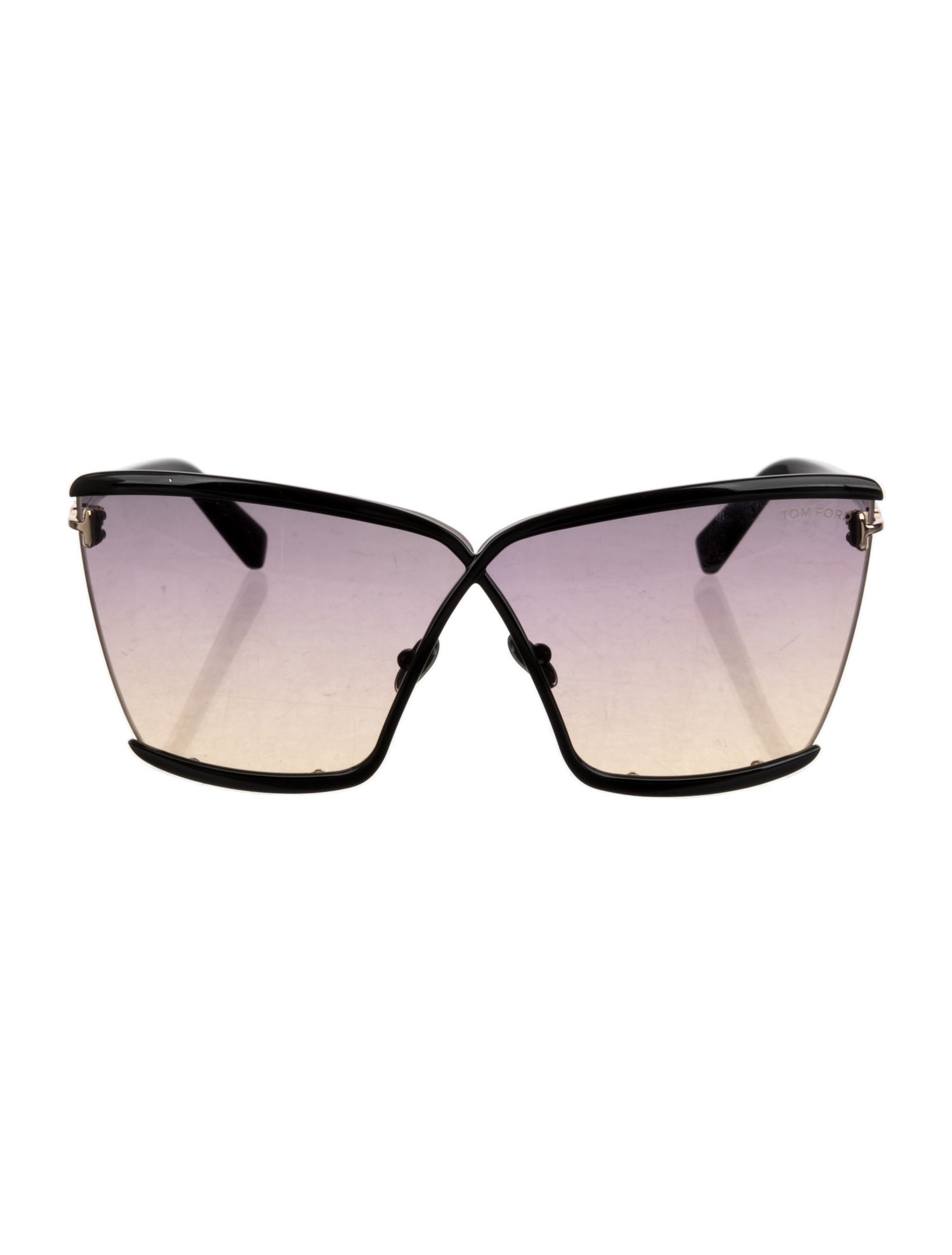 Tom Ford Oversize Gradient Sunglasses
