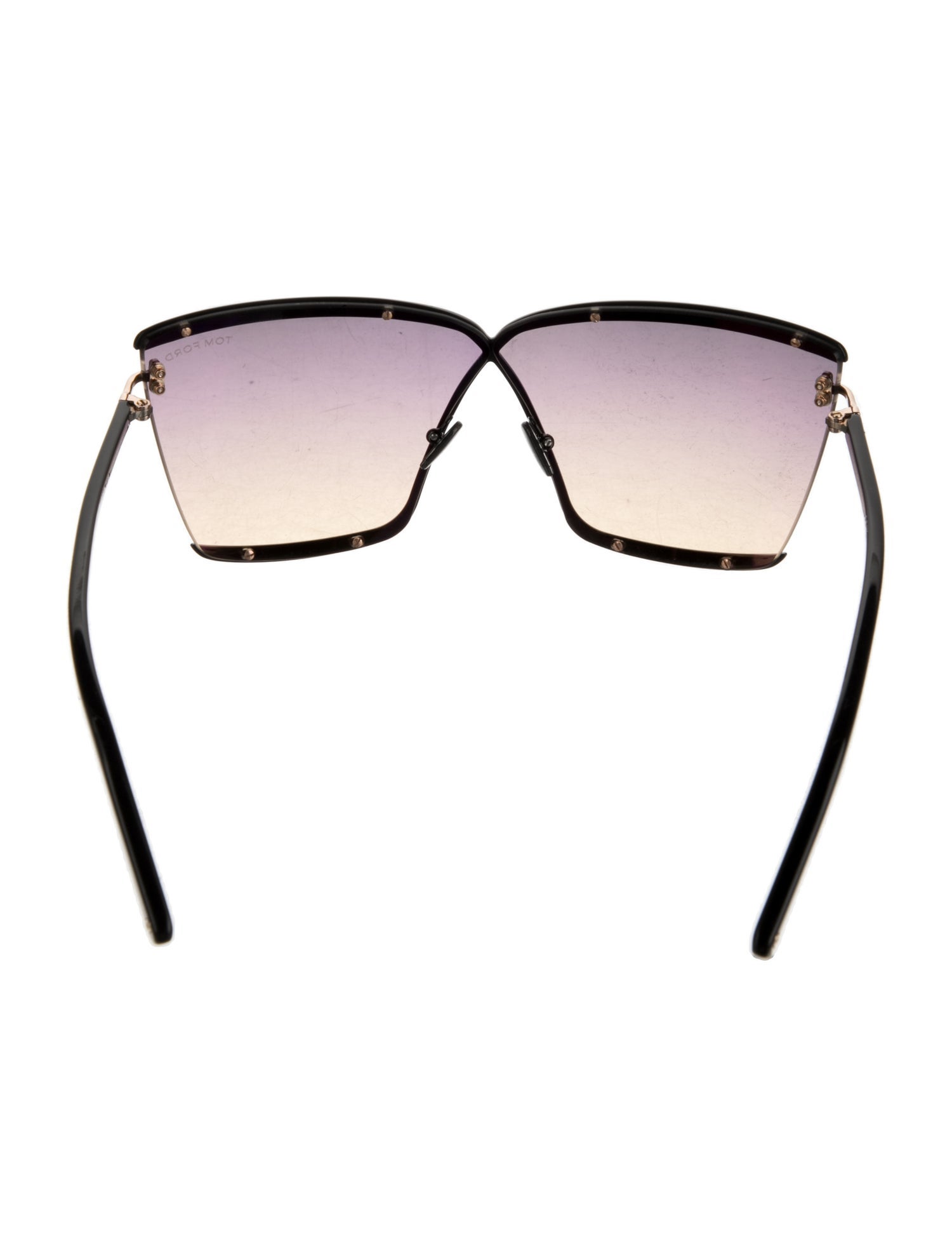 Tom Ford Oversize Gradient Sunglasses